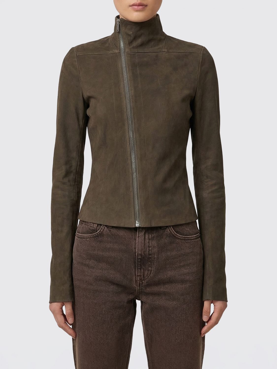 Rick Owens Rick Owens Jacket Woman Brown Size M / US 6-8 / IT 42-44 - 1 Thumbnail
