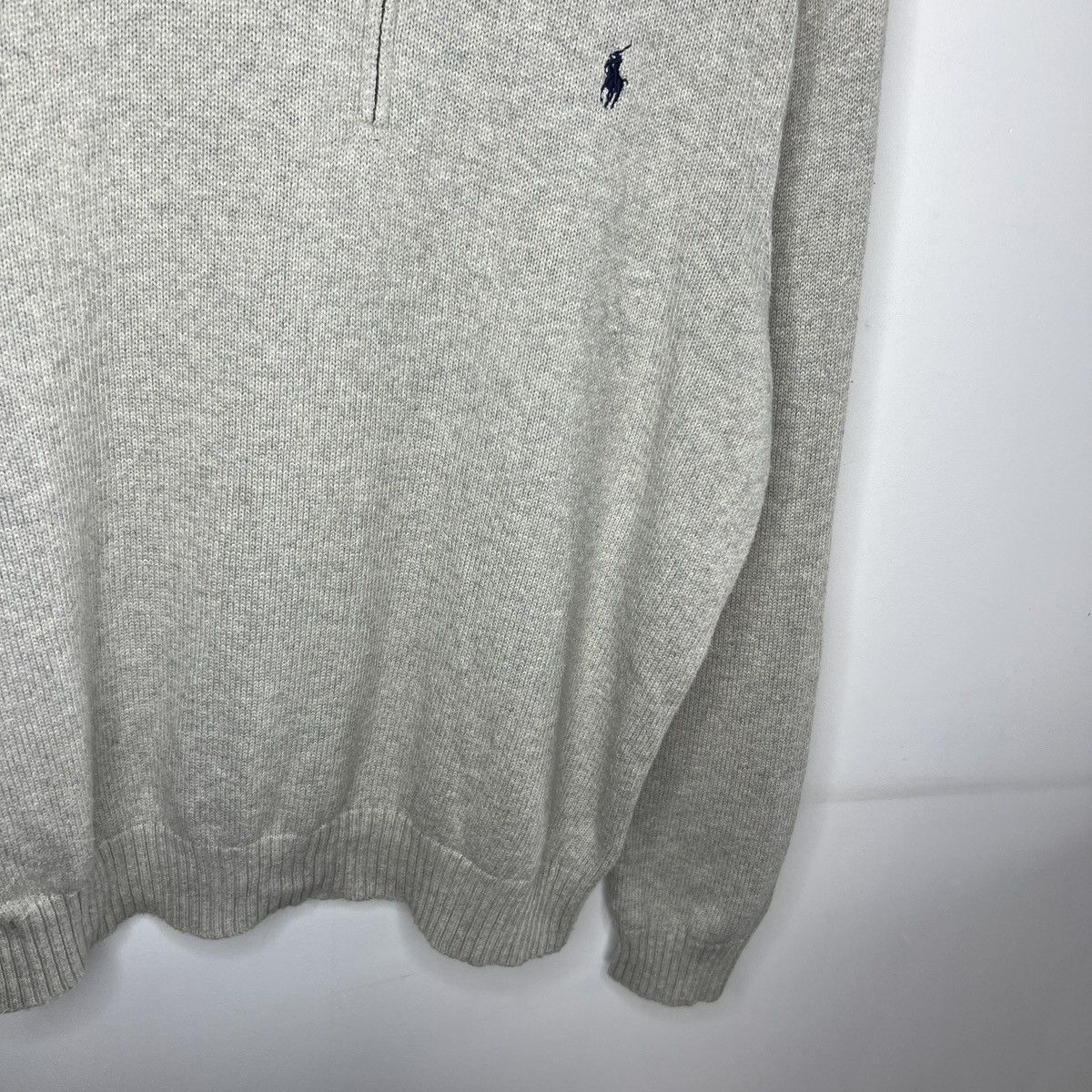 Polo Ralph Lauren Polo Ralph Lauren Sweater Knitwear Knit Quarter Zip Logo Y2K Size US XL / EU 56 / 4 - 3 Thumbnail