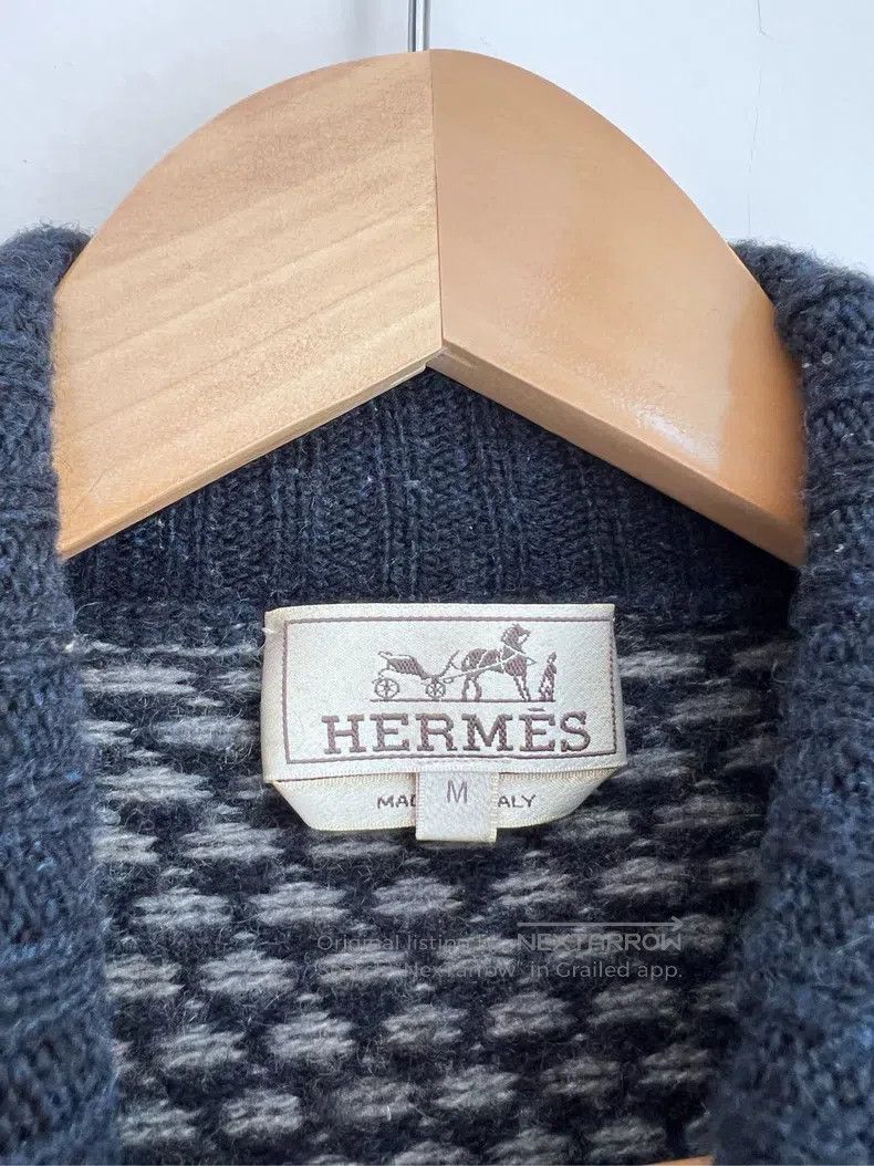 Hermes Hermes High-neck cashmere sweater Size M / US 6-8 / IT 42-44 - 6 Thumbnail