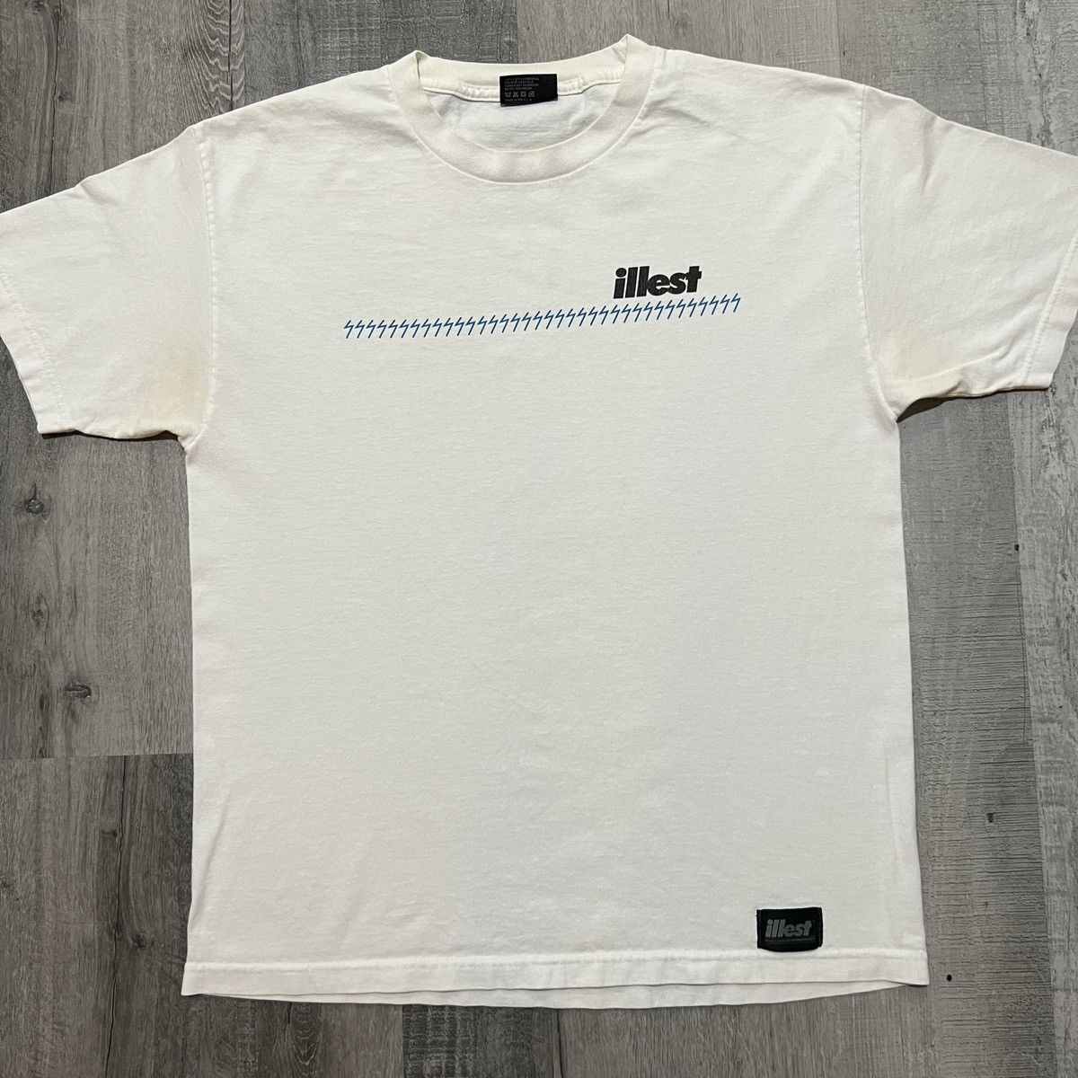Illest × Vintage VTG Illest Skateboarding None But Ourselves White 90s Shirt Size US L / EU 52-54 / 3 - 1 Thumbnail