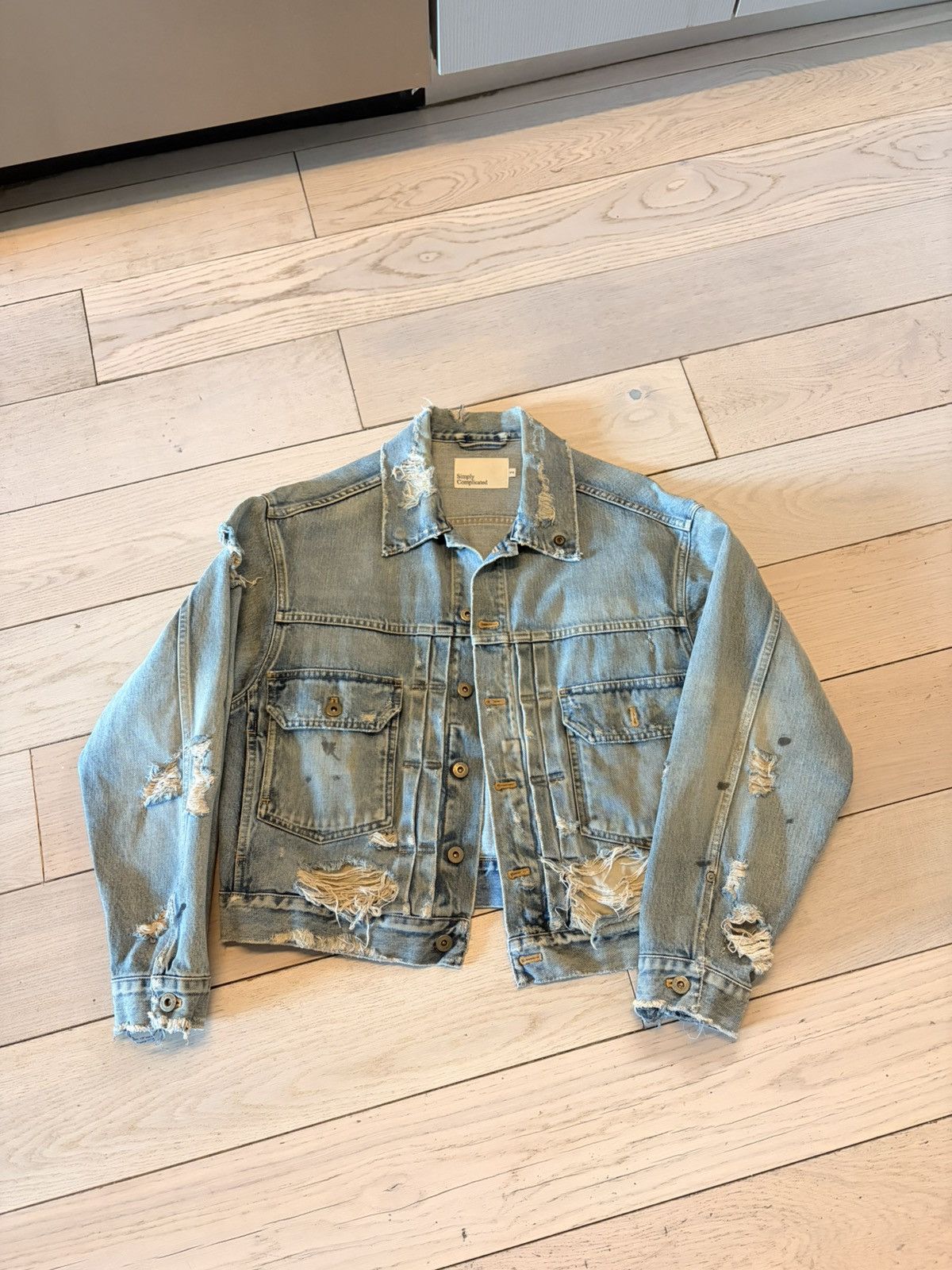 Visvim SIMPLY COMPLICATED 10YR BOYFRIEND DENIM JACKET Size US M / EU 48-50 / 2 - 1 Thumbnail
