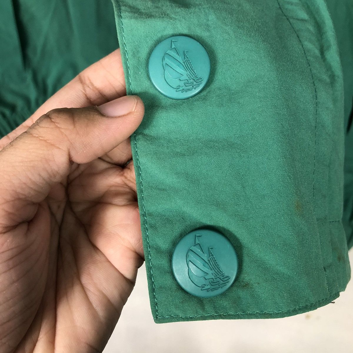 Nautica 📌Vintage Bomber Jacket Nautica Big Logo Back Hit Size US L / EU 52-54 / 3 - 19 Thumbnail
