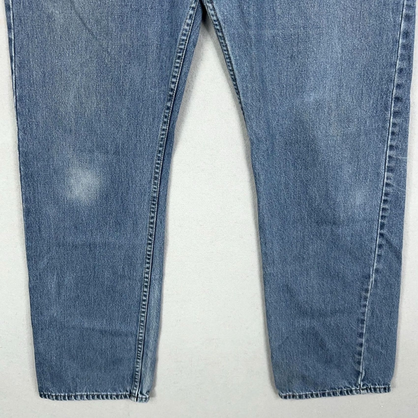 Levi's Levi's Jeans Mens 38x34 Blue Straight Fit Denim 505 Classic 5-Pocket Zip Fly Regular Waist 34 Inseam Mens Jeans Size US 38 / EU 54 - 3 Thumbnail