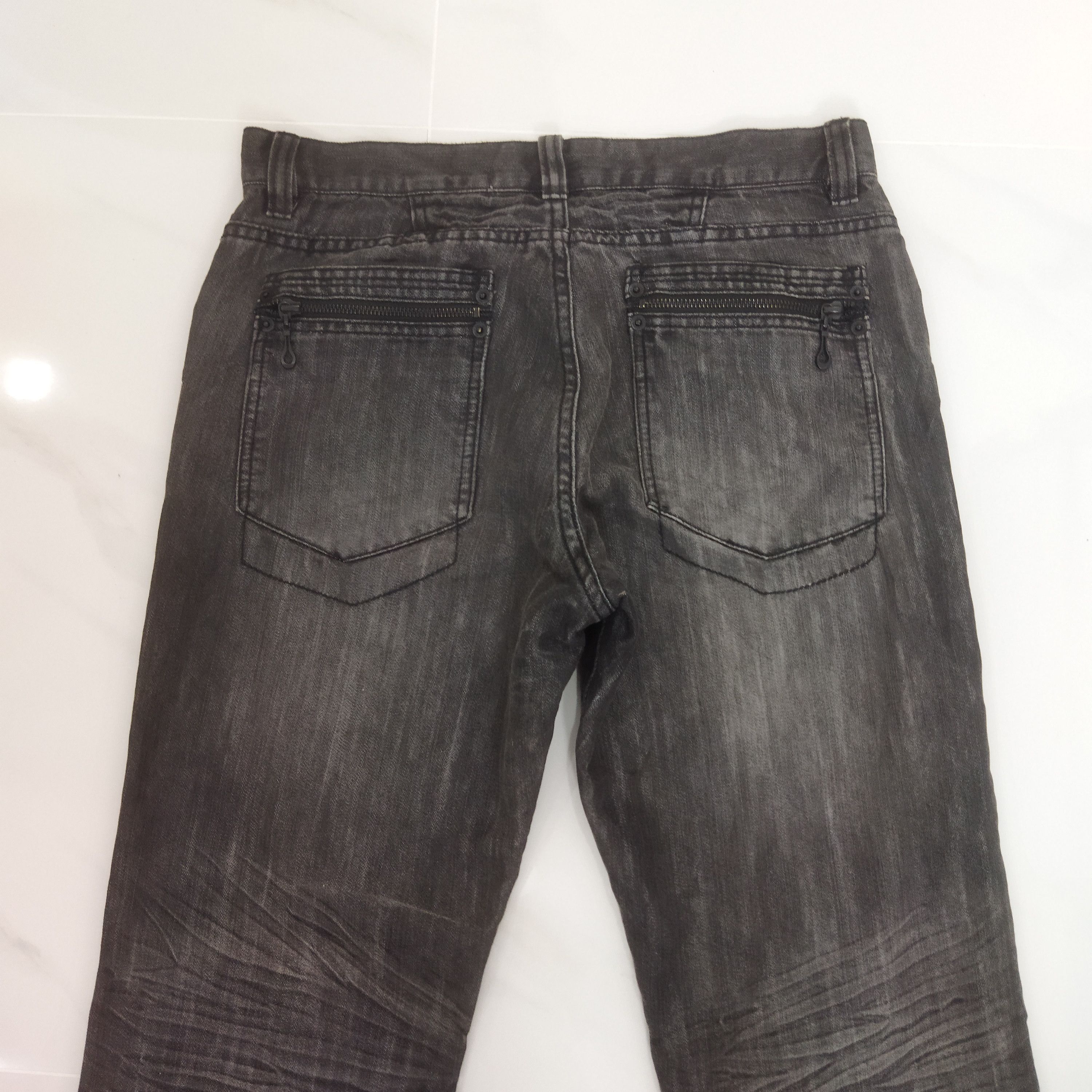 Japanese Brand MALE & CO BLACK JEANS PANTS Size US 32 / EU 48 - 9 Thumbnail
