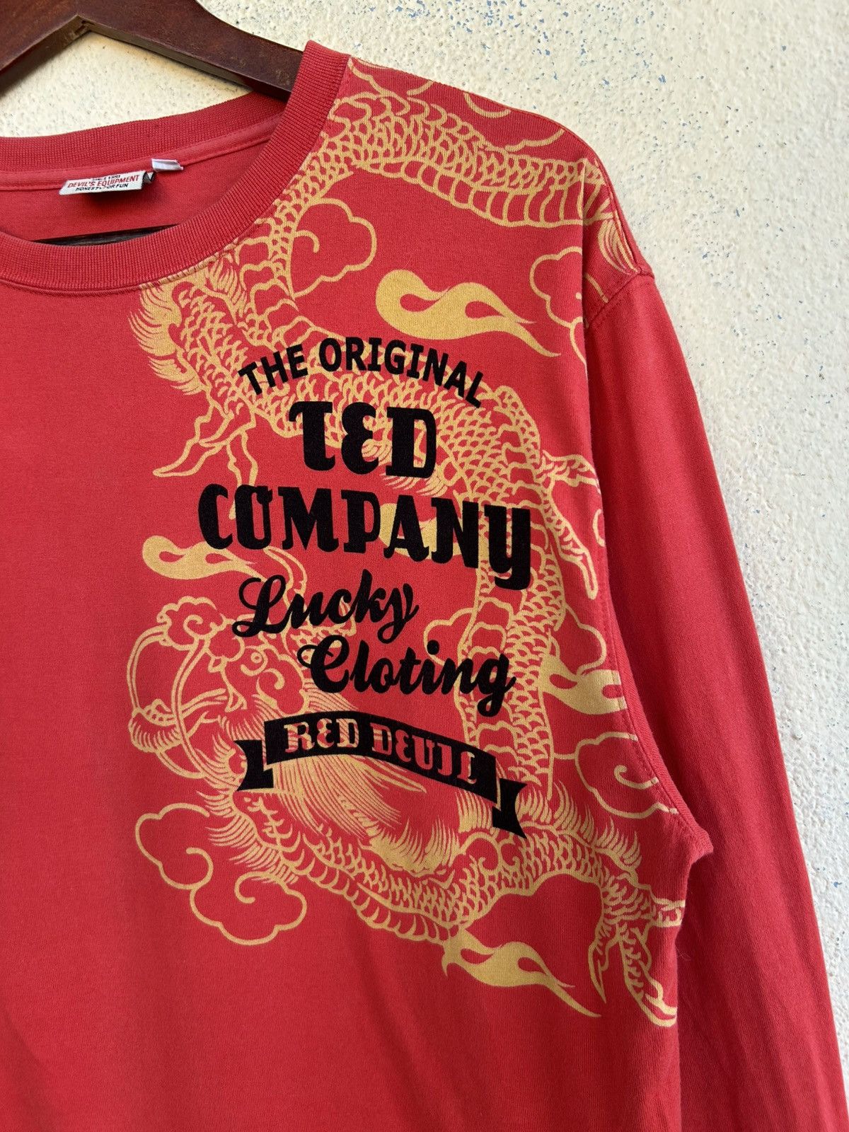 Tedman Ted Company Red Devil Long Sleeve Size US S / EU 44-46 / 1 - 3 Thumbnail