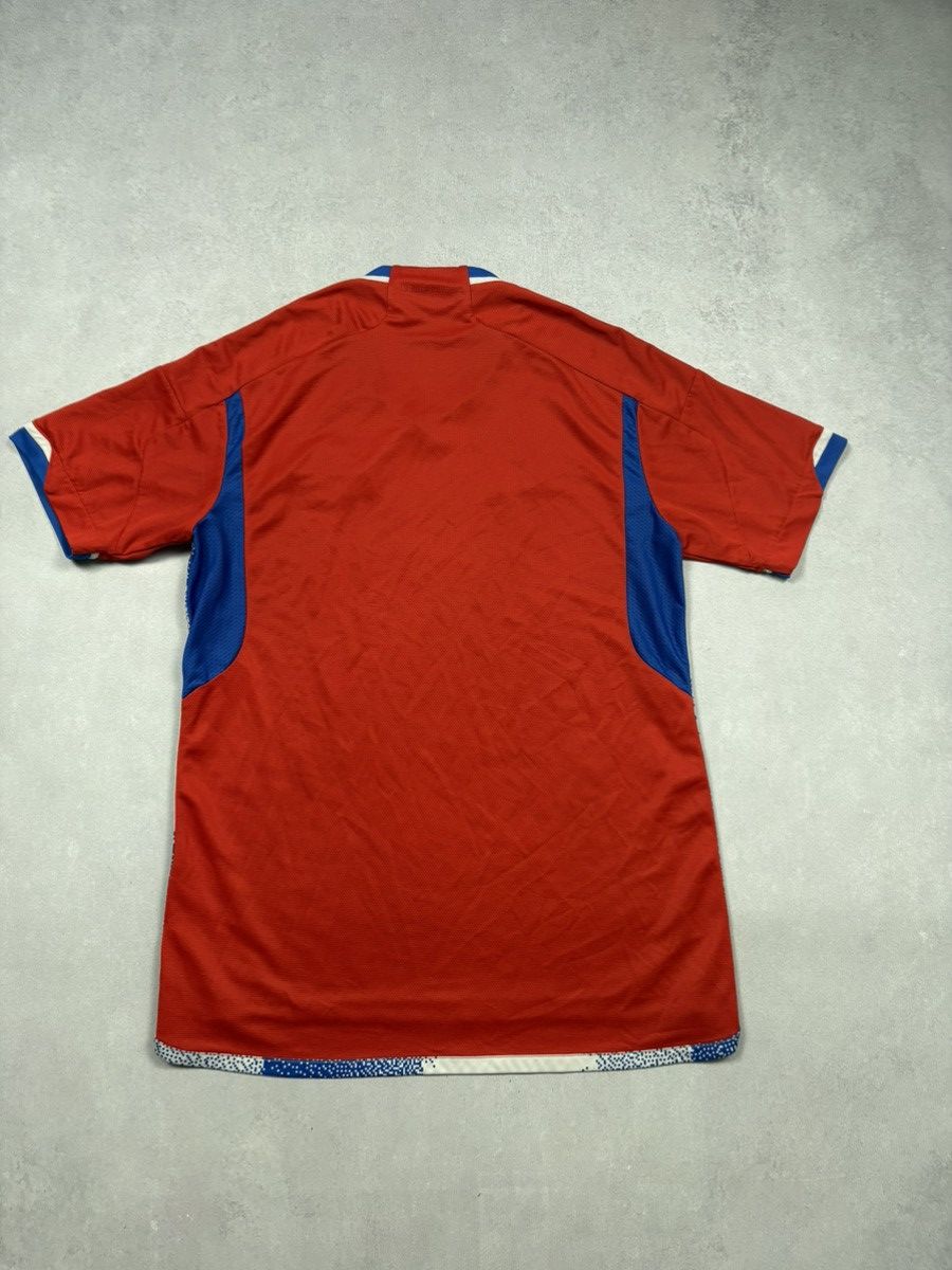 Adidas Adidas Chile National Team 2023/2024 Home Soccer Jersey Kit Size US L / EU 52-54 / 3 - 2 Thumbnail