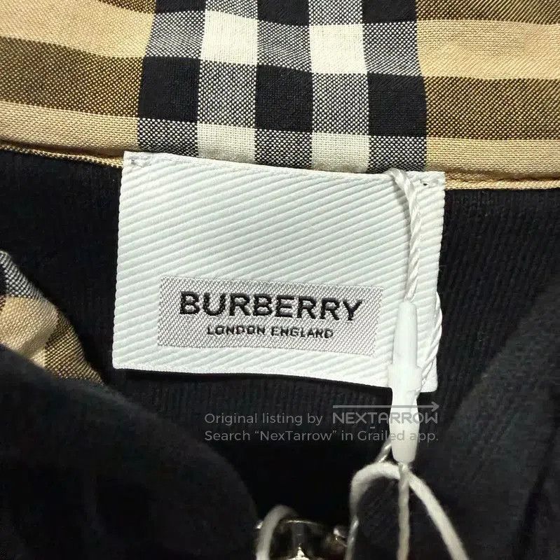Burberry Burberry Black Cotton Women's Hoodie. Size M / US 6-8 / IT 42-44 - 5 Thumbnail