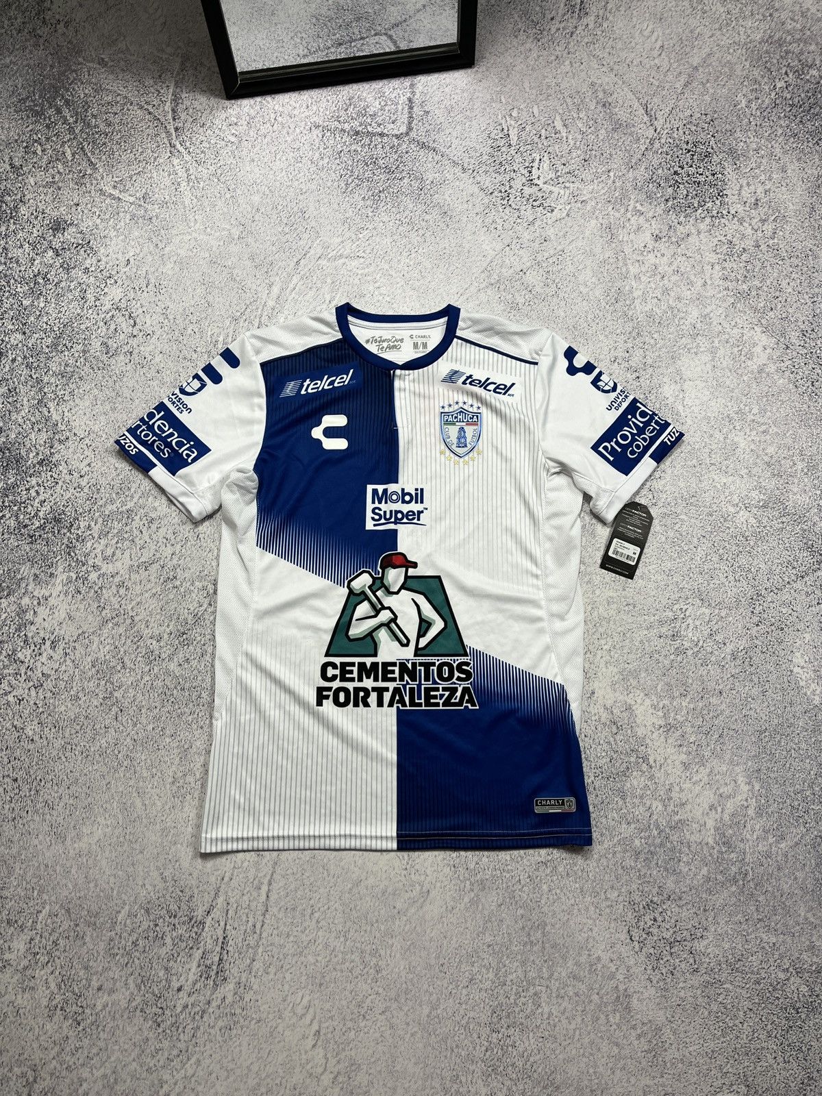 Sports Specialties Cherley Pachuca 2018/19 Home Soccer Jersey Football Shirt Size US M / EU 48-50 / 2 - 1 Thumbnail