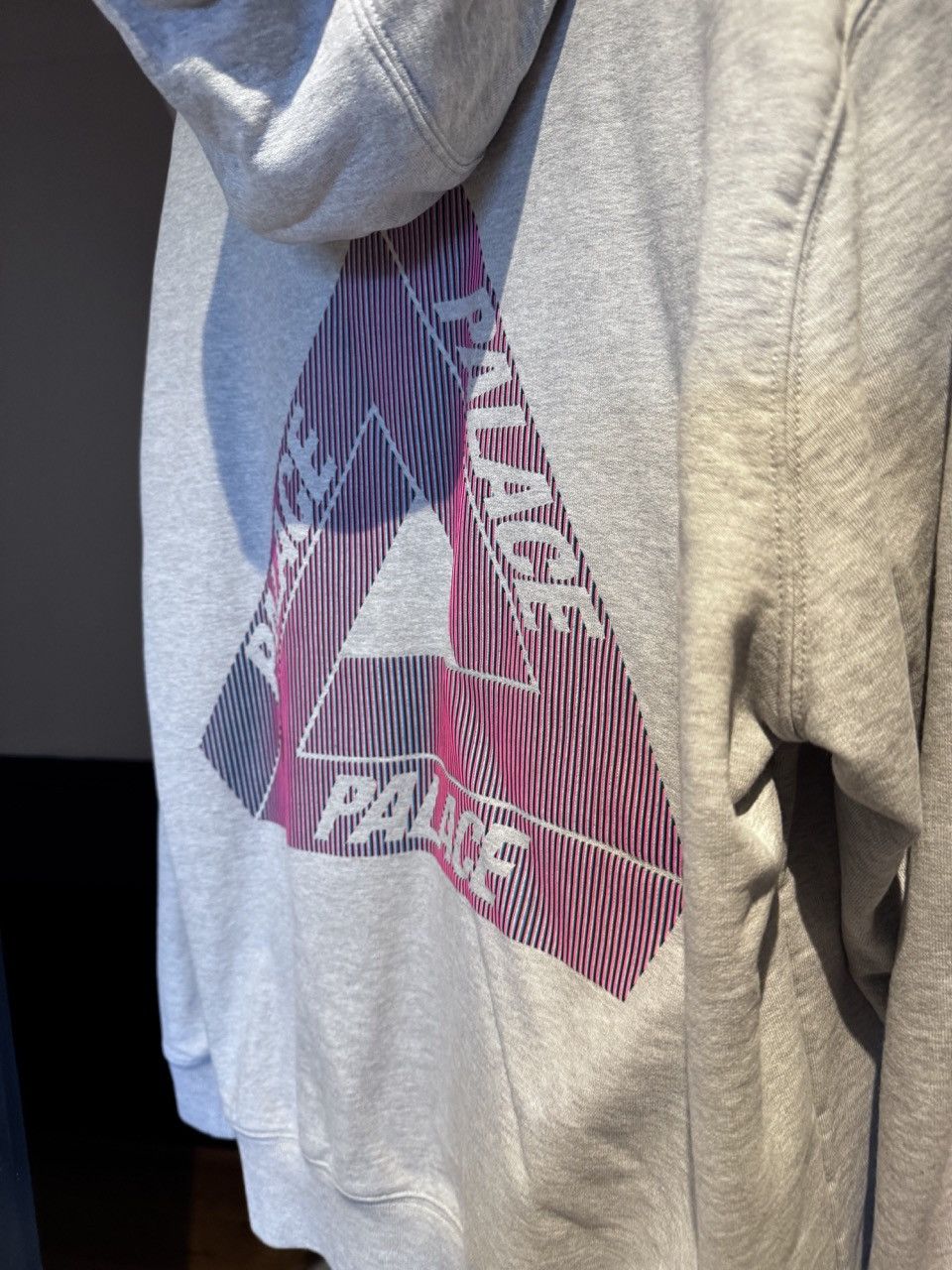 Palace Palace Tri Lenticular Hoodie - Marl Grey Size US XL / EU 56 / 4 - 5 Thumbnail
