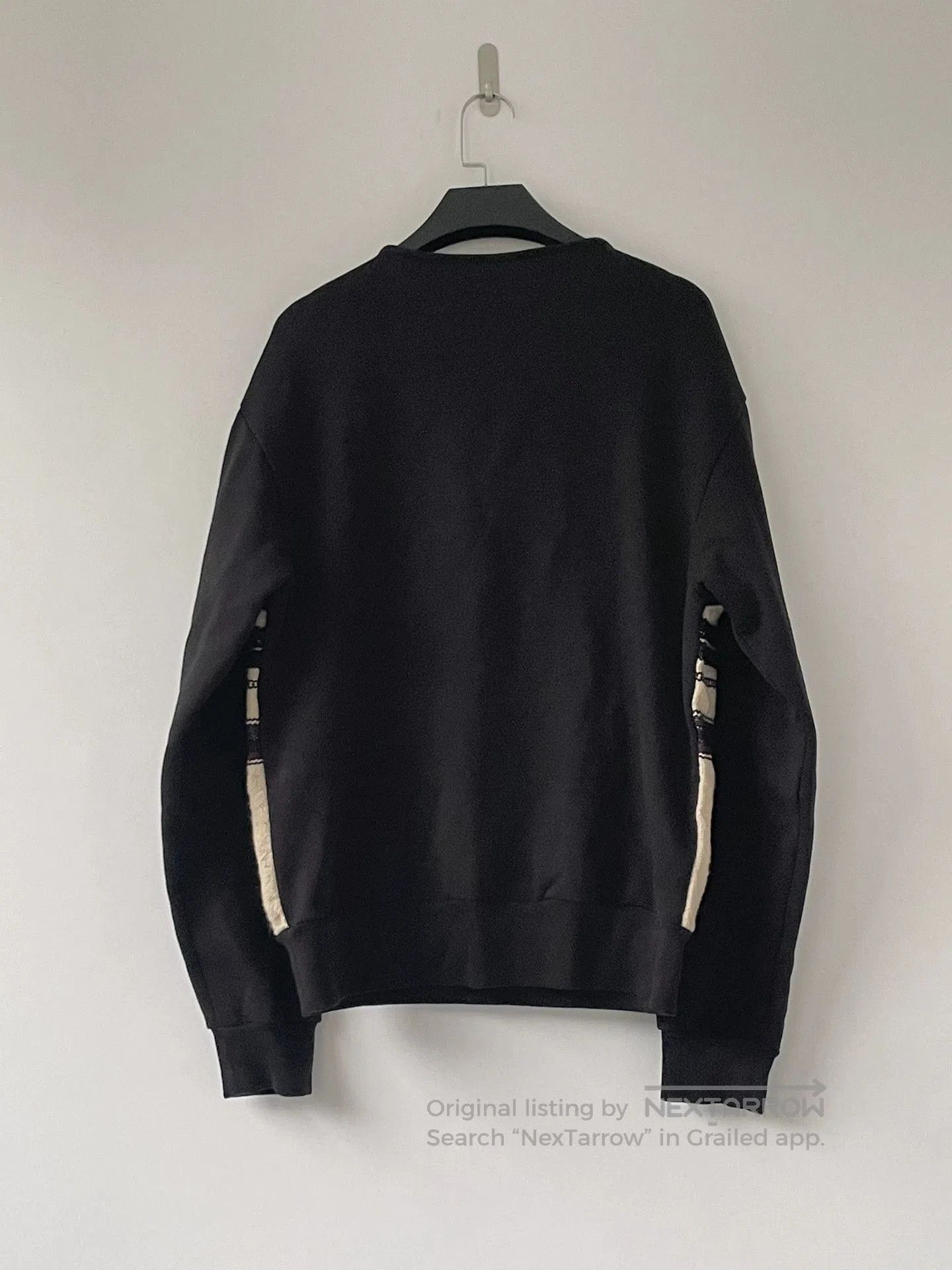Dries Van Noten drapes with fine knit texture and stripes. Size S / US 4 / IT 40 - 5 Thumbnail