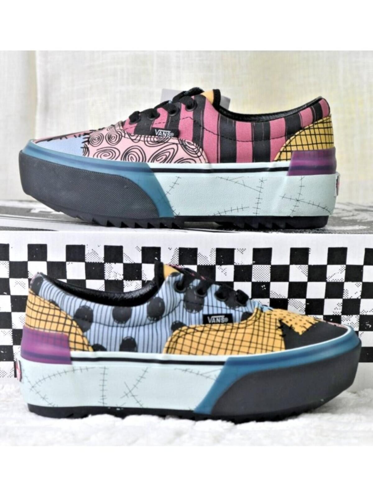 Vans Vans X Disney The Nightmare Before Xmas Era Stacked Size US 5 / IT 35 - 6 Thumbnail