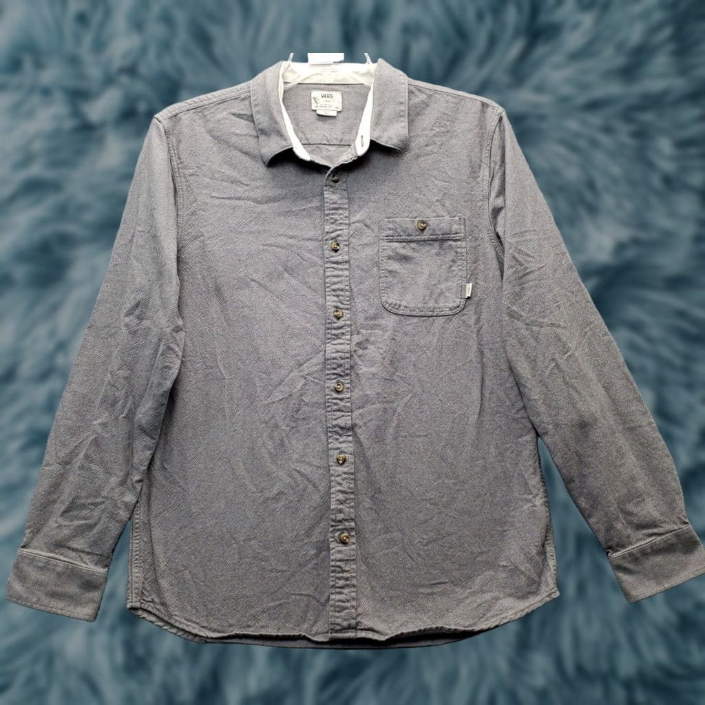 Vans Vans Shirt Men Large Multi Solid Regular Fit Button-Down Pocket Size US L / EU 52-54 / 3 - 1 Thumbnail