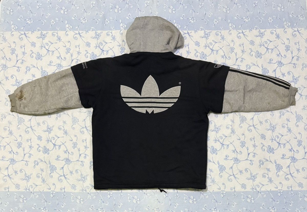 Adidas Adidas Hoodies Big Logo Vintage Size US M / EU 48-50 / 2 - 7 Thumbnail
