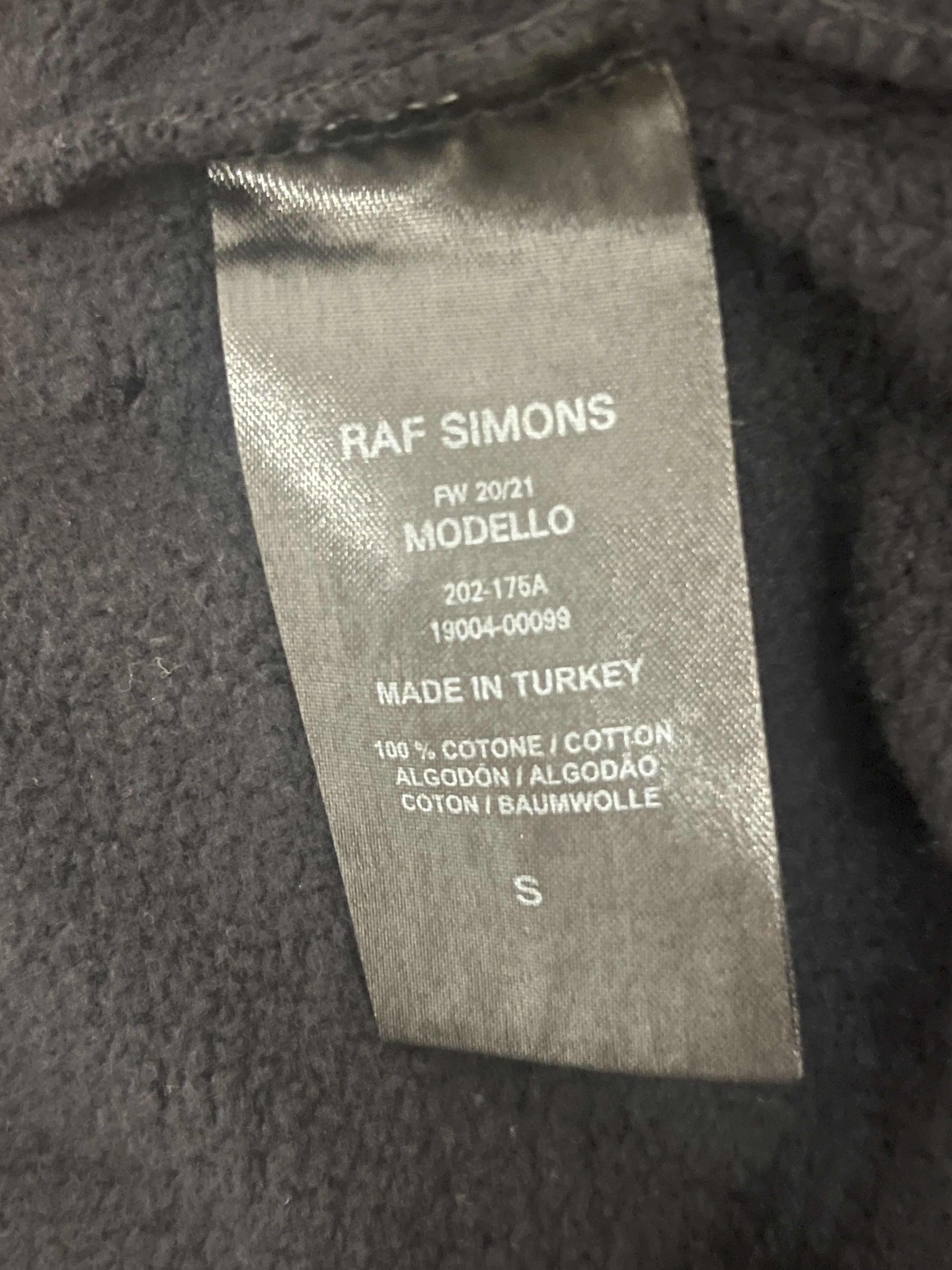 Raf Simons Raf Simons “Life on Mars” Printed Hoodie – Size S Oversized Size US S / EU 44-46 / 1 - 6 Thumbnail