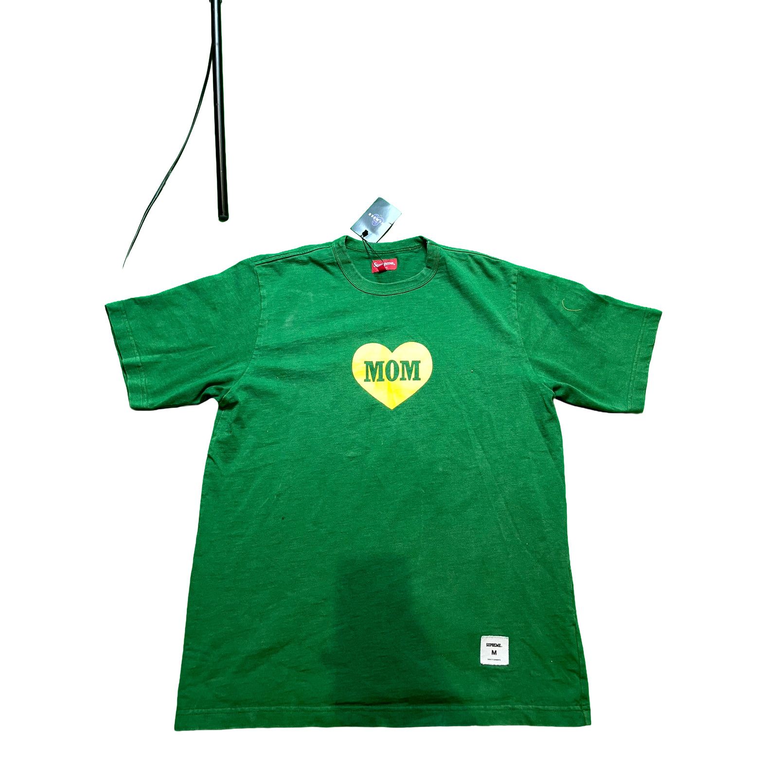 Supreme Supreme Green Yellow Love Mom Tee Size US M / EU 48-50 / 2 - 1 Thumbnail