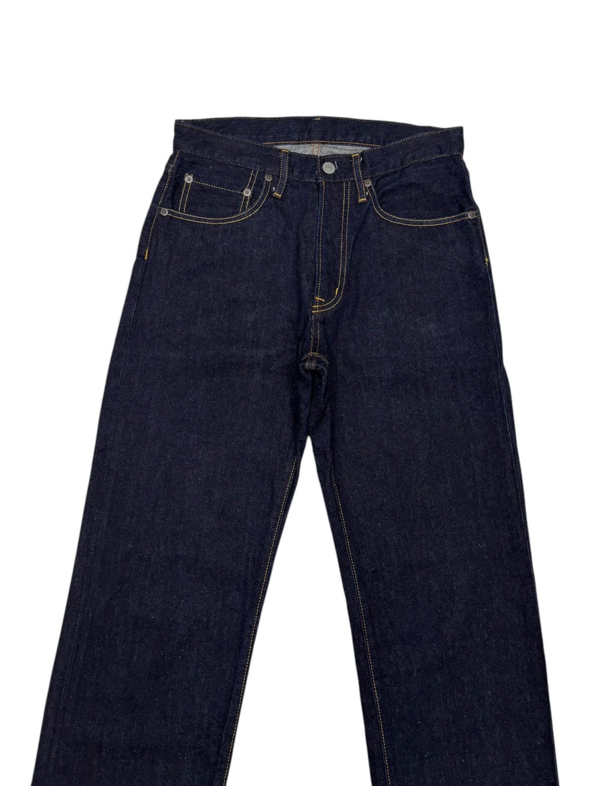 GU × Undercover GU DEAD-STOCK BLUE DENIM JEANS Size US 29 - 5 Thumbnail
