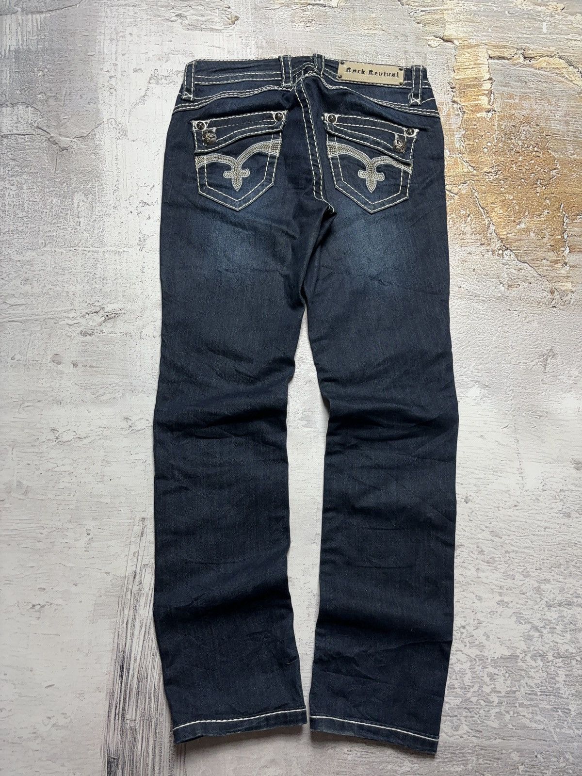 Rock Revival Rock Revival Vintage Y2k Jeans Denim Pants 2000s Size 29" - 2 Thumbnail