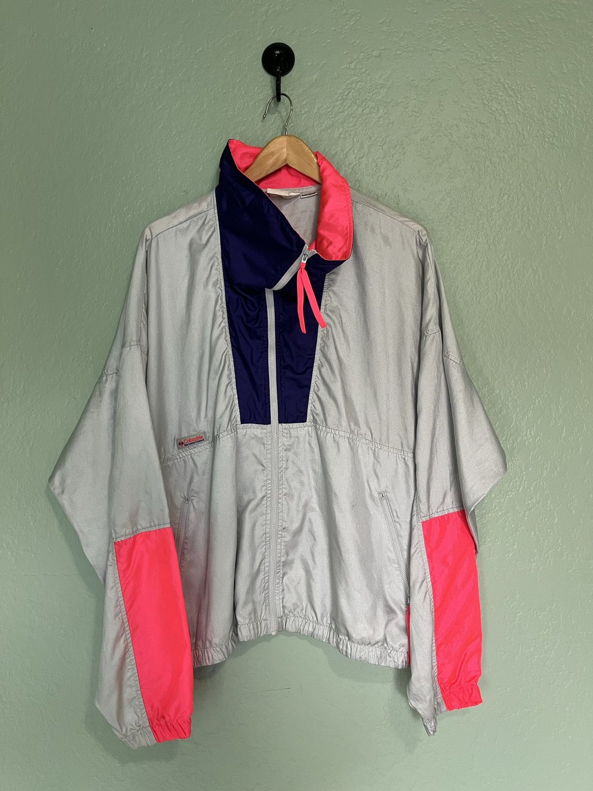 Columbia × Vintage Vintage 1990s Columbia windbreaker. Size US XL / EU 56 / 4 - 1 Thumbnail