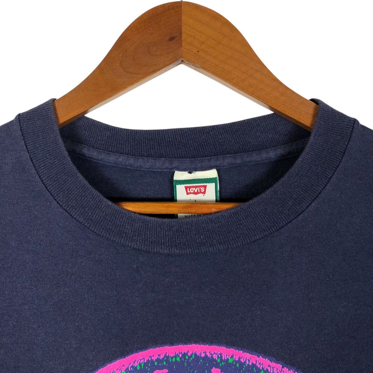 Levi's LEVIS 1993 Vintage Big Logo T-Shirt Size US L / EU 52-54 / 3 - 3 Thumbnail
