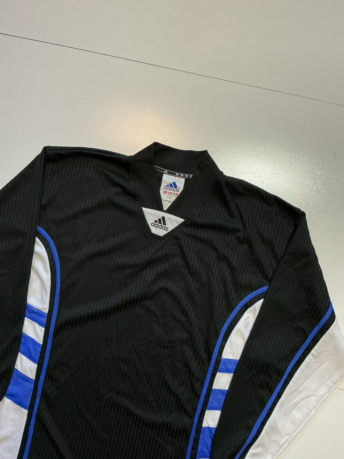 Adidas Vintage 90s Adidas Soccer Goalkeeper Football L/S Jersey Size US XL / EU 56 / 4 - 3 Thumbnail
