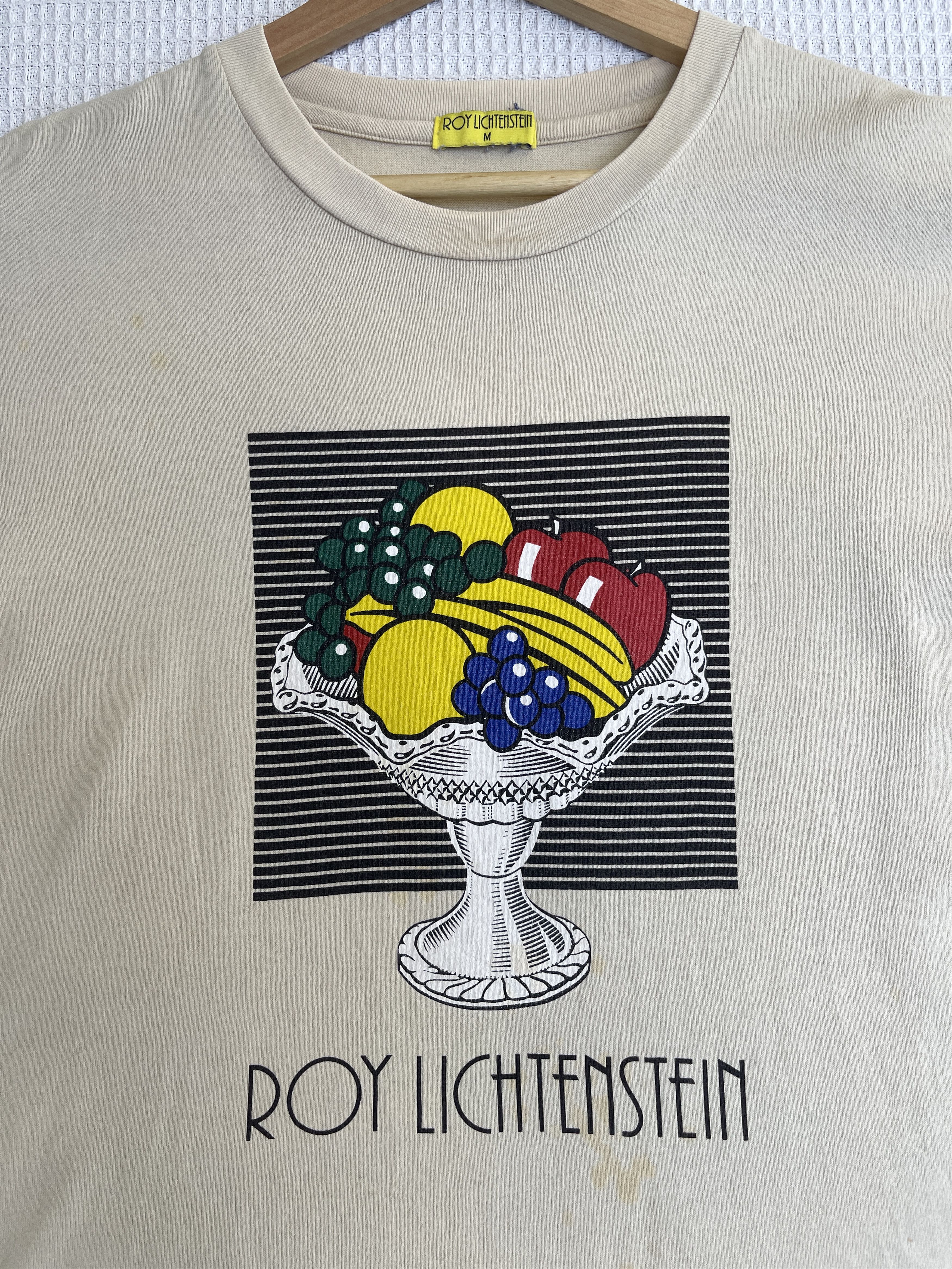 Vintage Last Drop🔥Rare🔥Vintage Art Roy Lichtenstein Pop Art T-Shirt Size US M / EU 48-50 / 2 - 9 Thumbnail