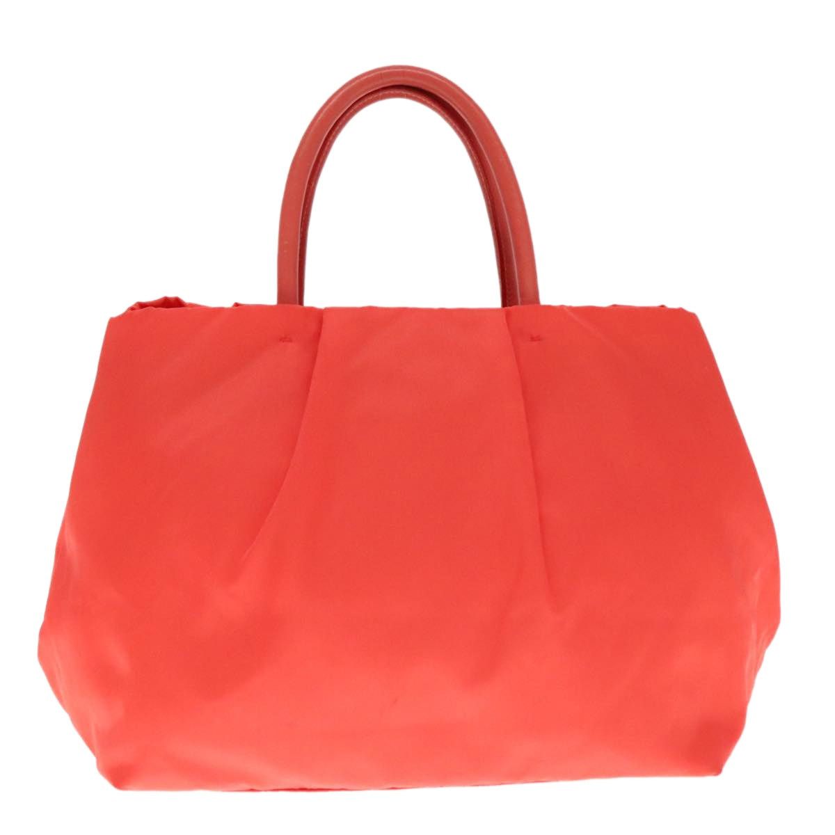 Prada PRADA Hand Bag Nylon Orenge Sunset Gold Size ONE SIZE - 2 Thumbnail
