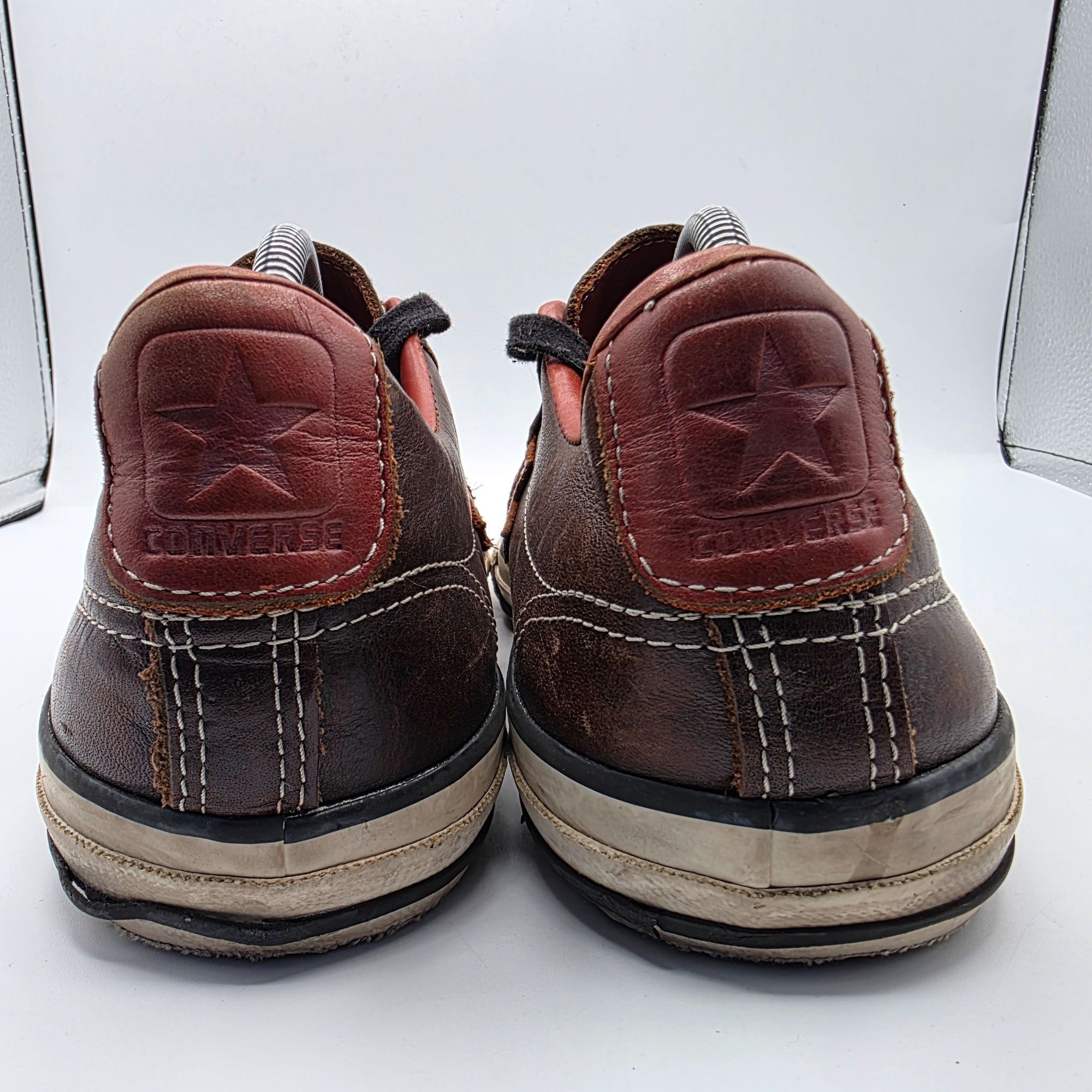 Converse Converse x John Varvatos Star Player Mens Size 9.5 Brown Lea Size US 9.5 / EU 42-43 - 4 Thumbnail