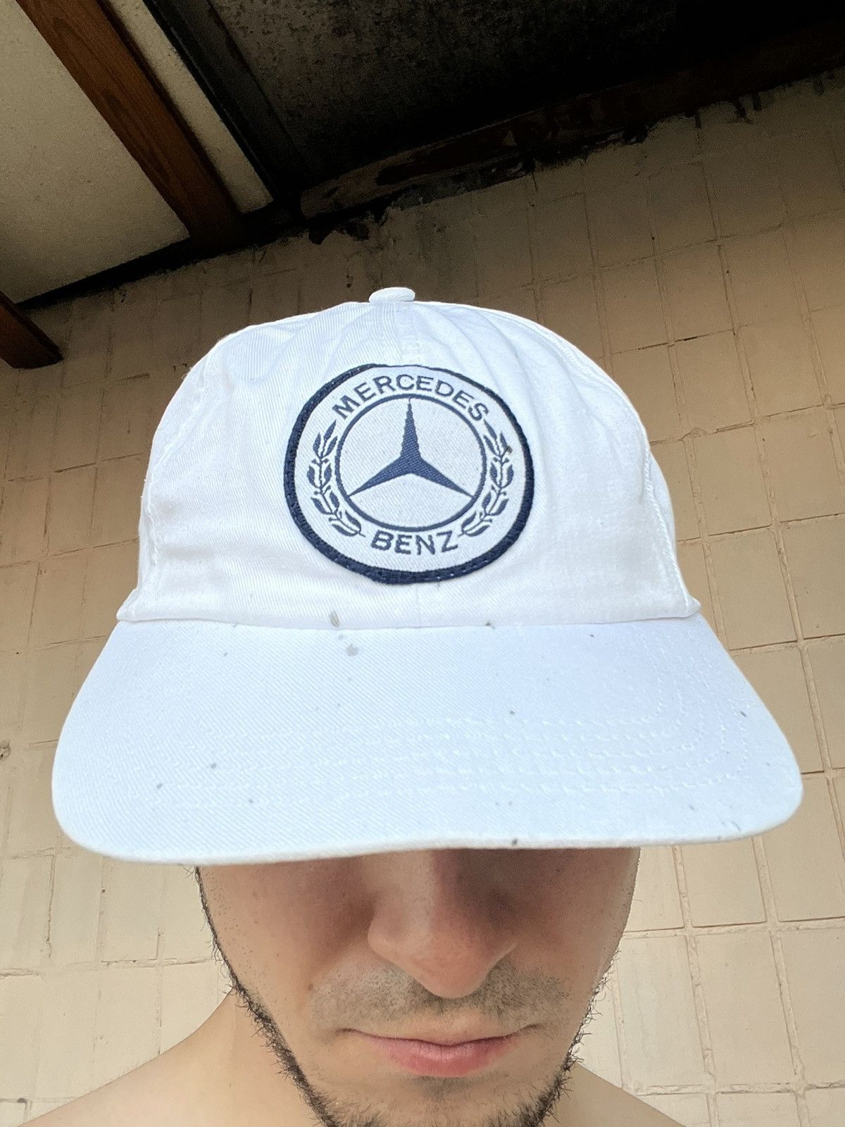Mercedes-Benz Vintage Mercedes Benz Cap Hat Size ONE SIZE - 19 Thumbnail