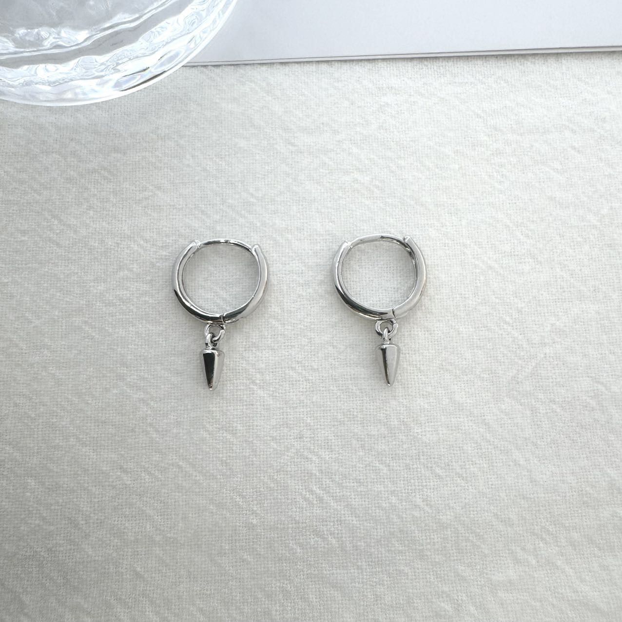 Other Geometric Triangle Cone Dangle Drop Earrings for Men Women Size ONE SIZE - 3 Thumbnail