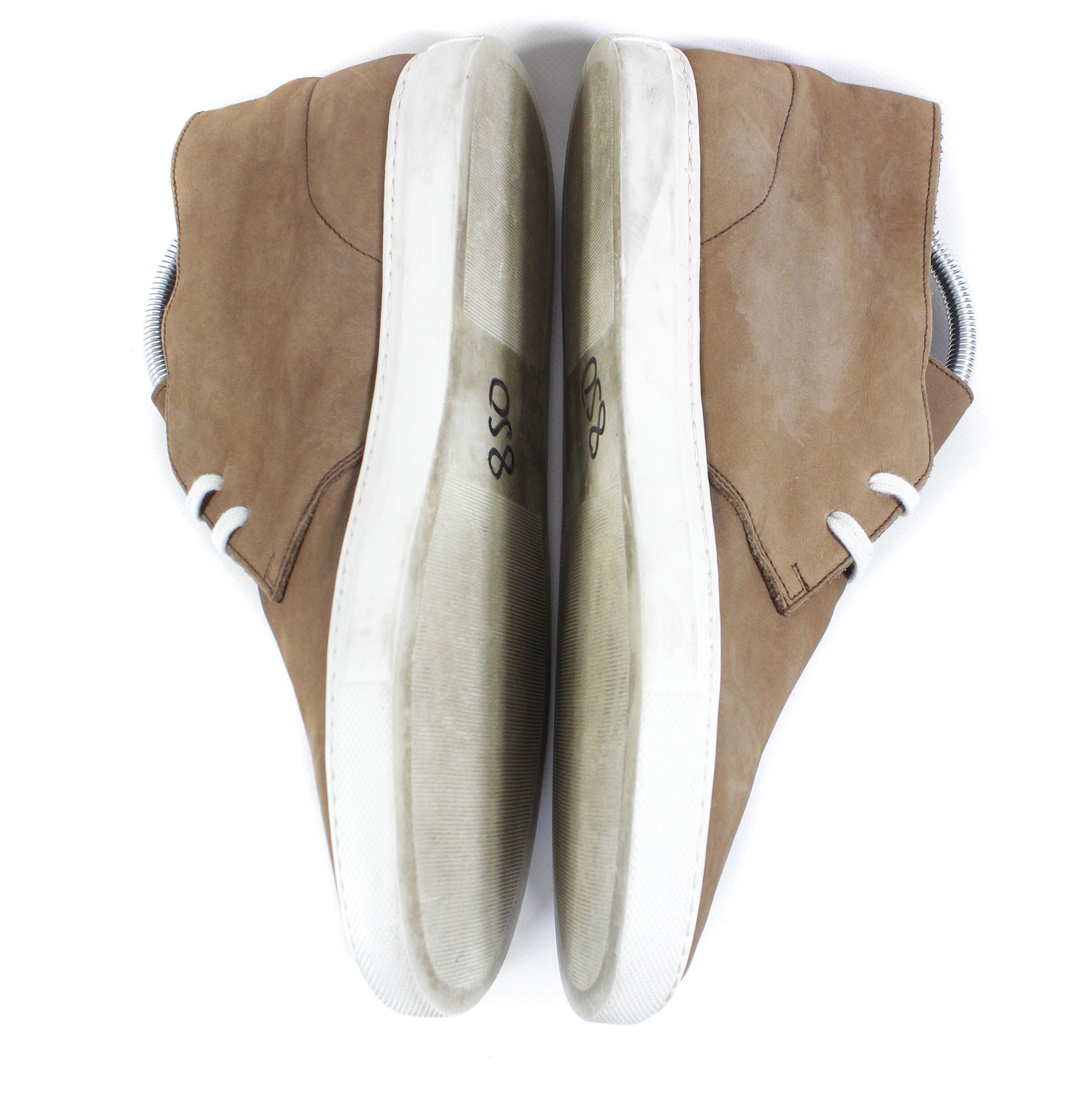 Common Projects Suede High Top Sneakers Size US 8 / EU 41 - 6 Thumbnail