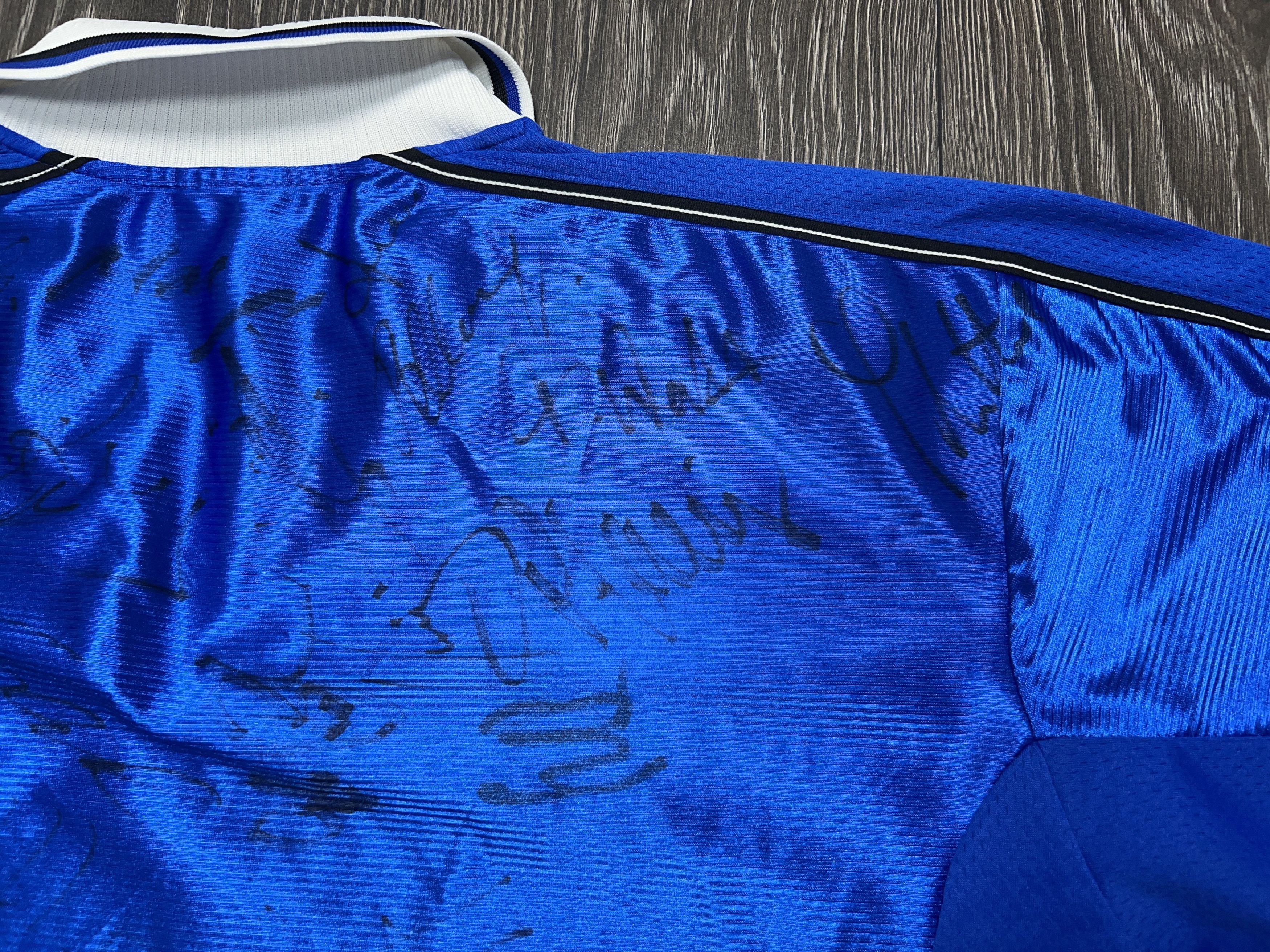 Other Jako Karlsruher SIGNED Autograph 2000 Football Shirt Jersey Size US XXL / EU 58 / 5 - 16 Thumbnail