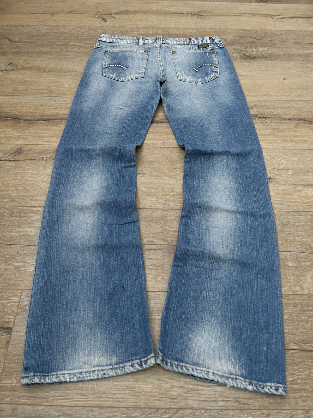 If Six Was Nine CRAZY G-STAR RAW IF SIX WAS NINE VINTAGE FLARED JEANS Size US 31 - 1 Thumbnail