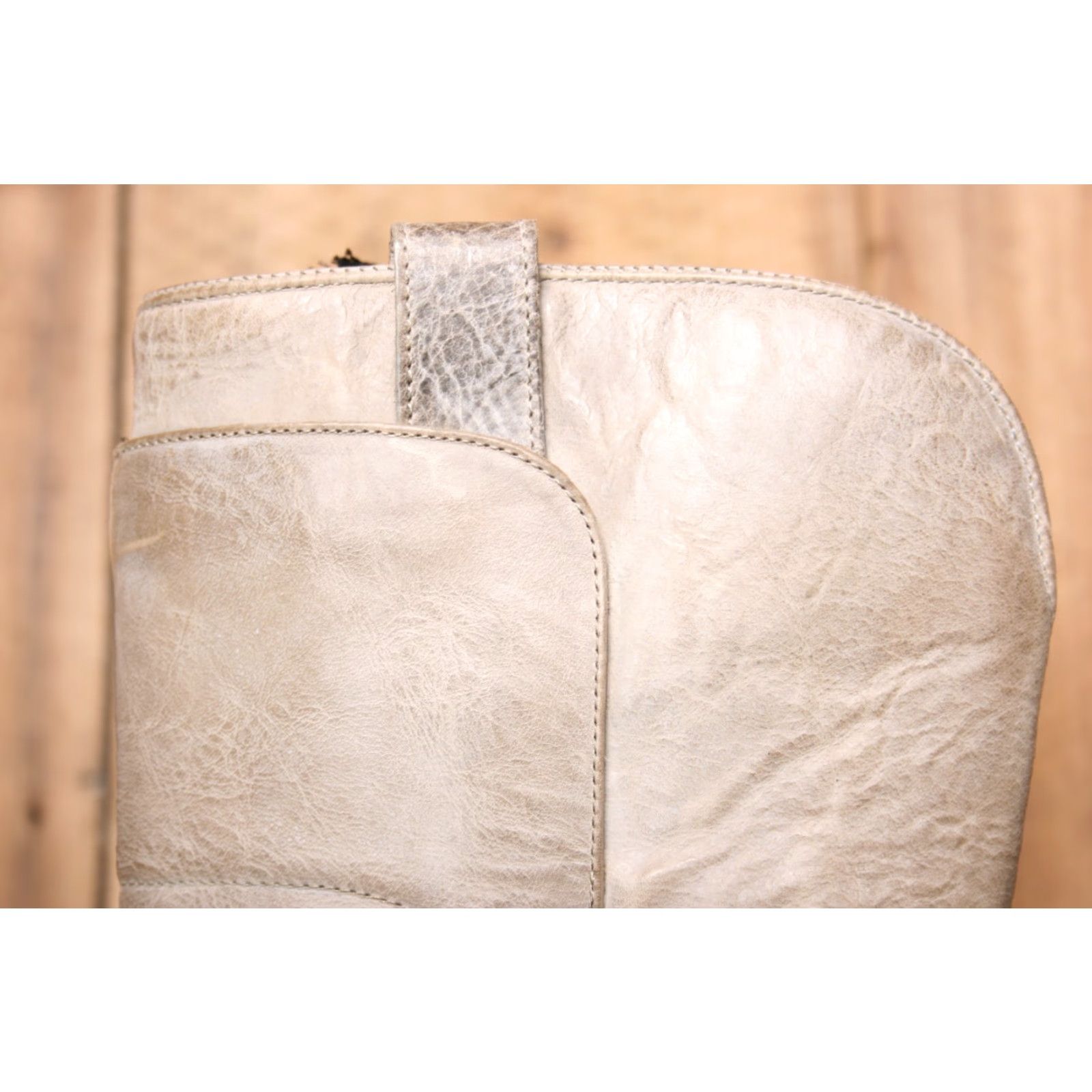 Frye FRYE Paige Gray (Taupe) Leather Knee High Pull-On Riding Boots Sz. 5.5 B Women, Boot, Paige, Riding, Knee High, Gray, 5.5 Size US 6 / IT 36 - 7 Thumbnail