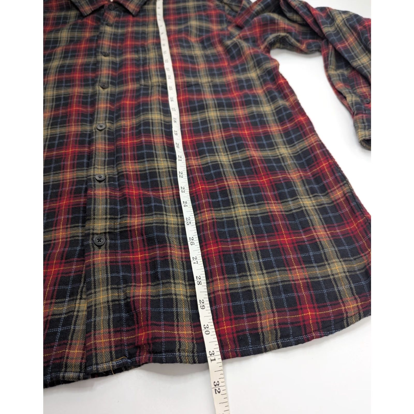 Carbon2Cobalt Carbon 2 Cobalt Shirt Men's Large Red Plaid Flannel Double Layer Outdoor 133093 Size US L / EU 52-54 / 3 - 5 Thumbnail