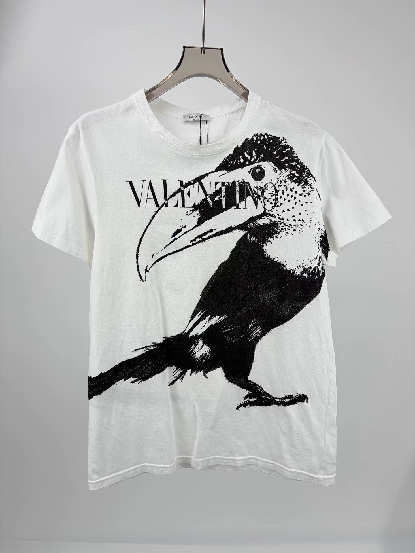 Valentino VALENTINO Animal Print Short Sleeve T-Shirt Size US L / EU 52-54 / 3 - 1 Thumbnail