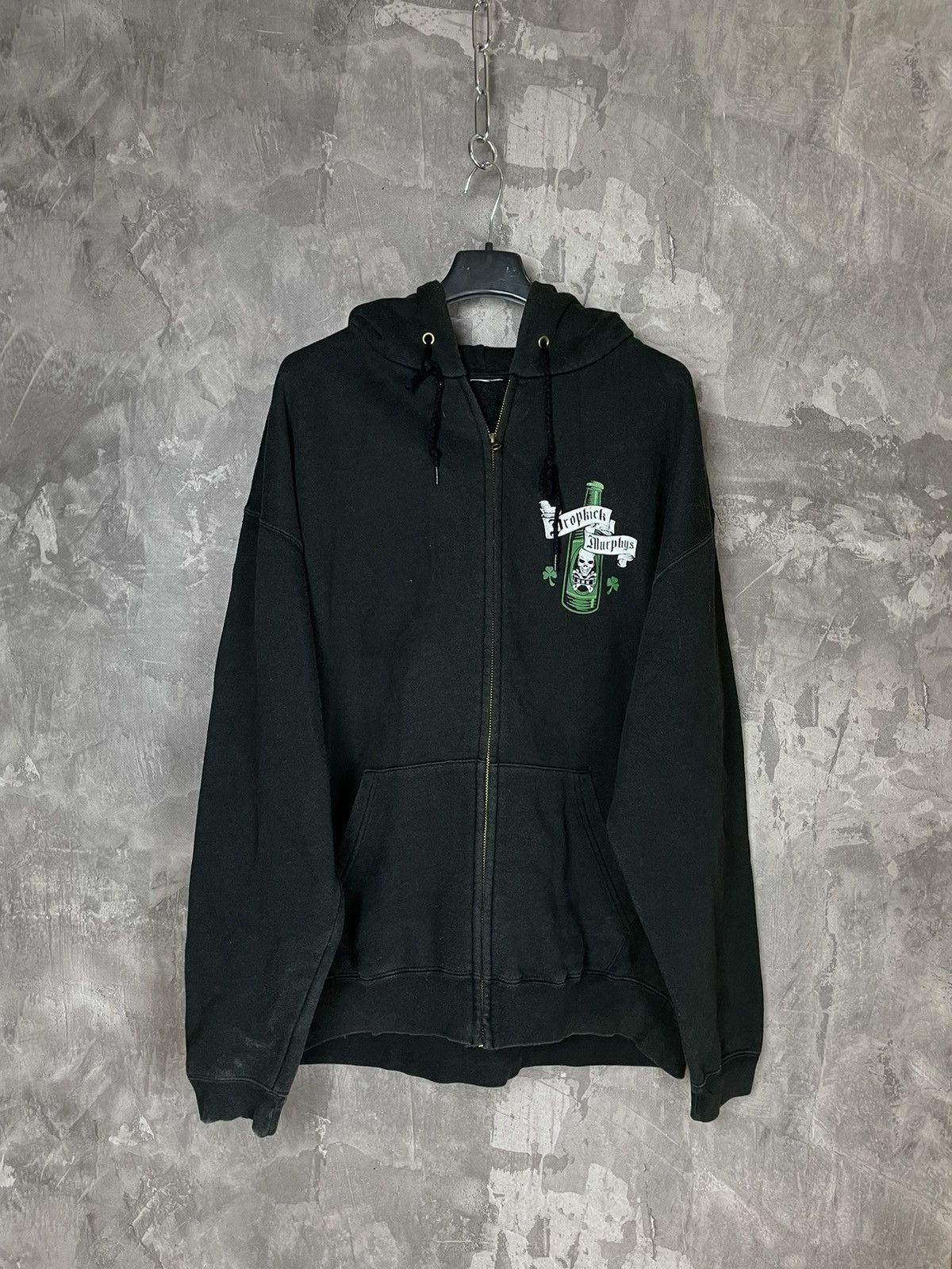 Band Tees × Vintage Vintage Dropkick Murphys Hoodie Washed Boxy Punks Folk Size US L / EU 52-54 / 3 - 2 Thumbnail