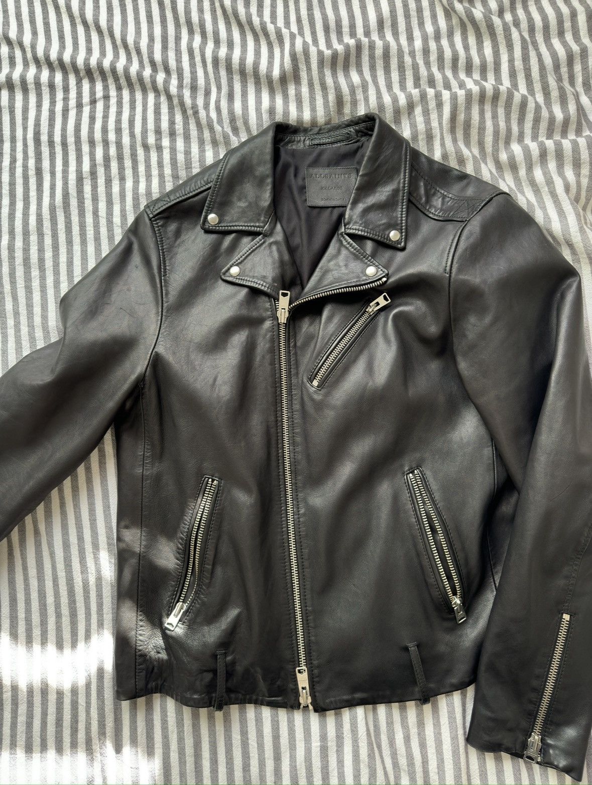 Allsaints All saints leather jacket Size US XXL / EU 58 / 5 - 4 Thumbnail