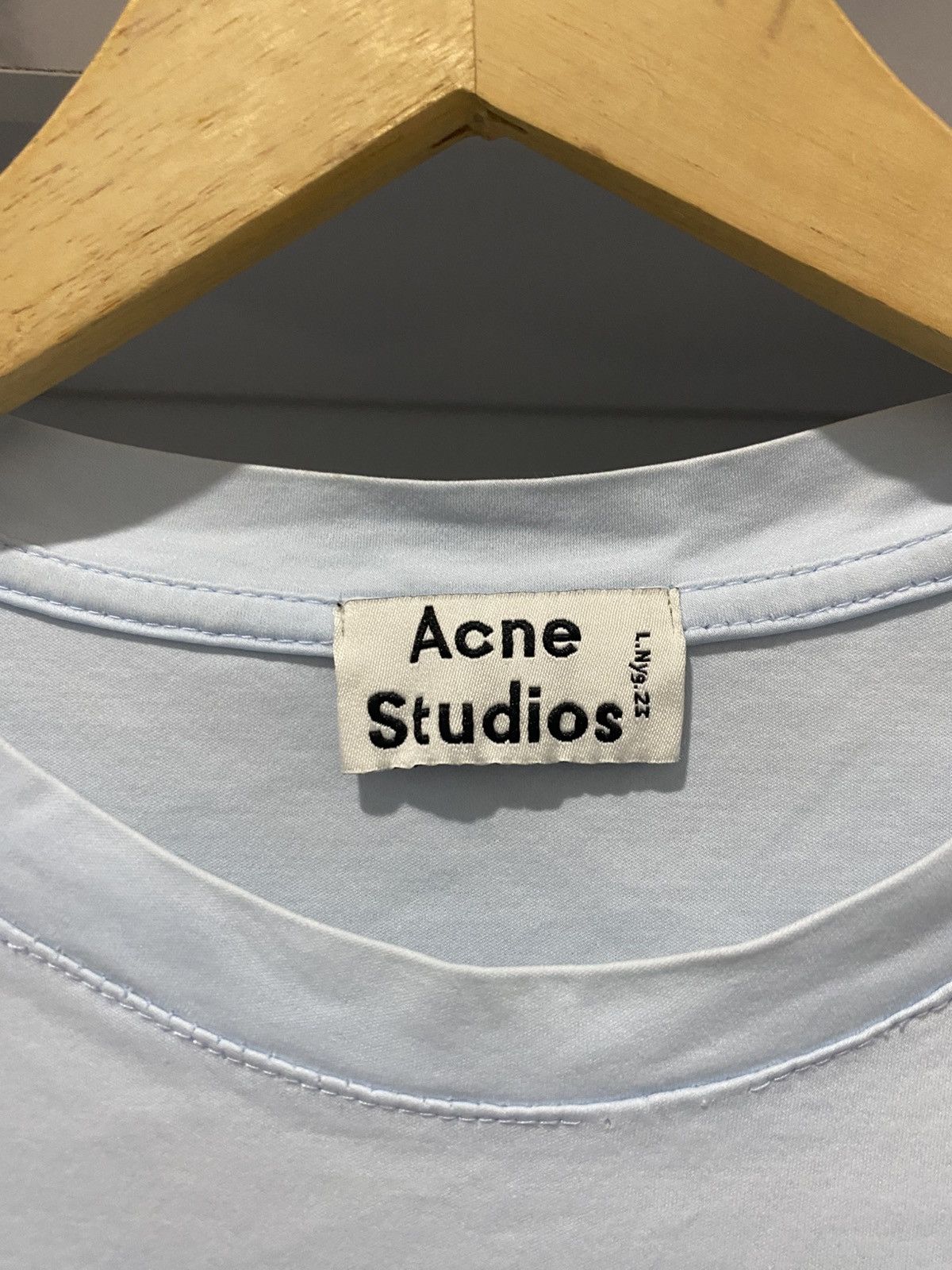 Acne Studios Acne studio face logo stain tee AA0014 Size US L / EU 52-54 / 3 - 6 Thumbnail