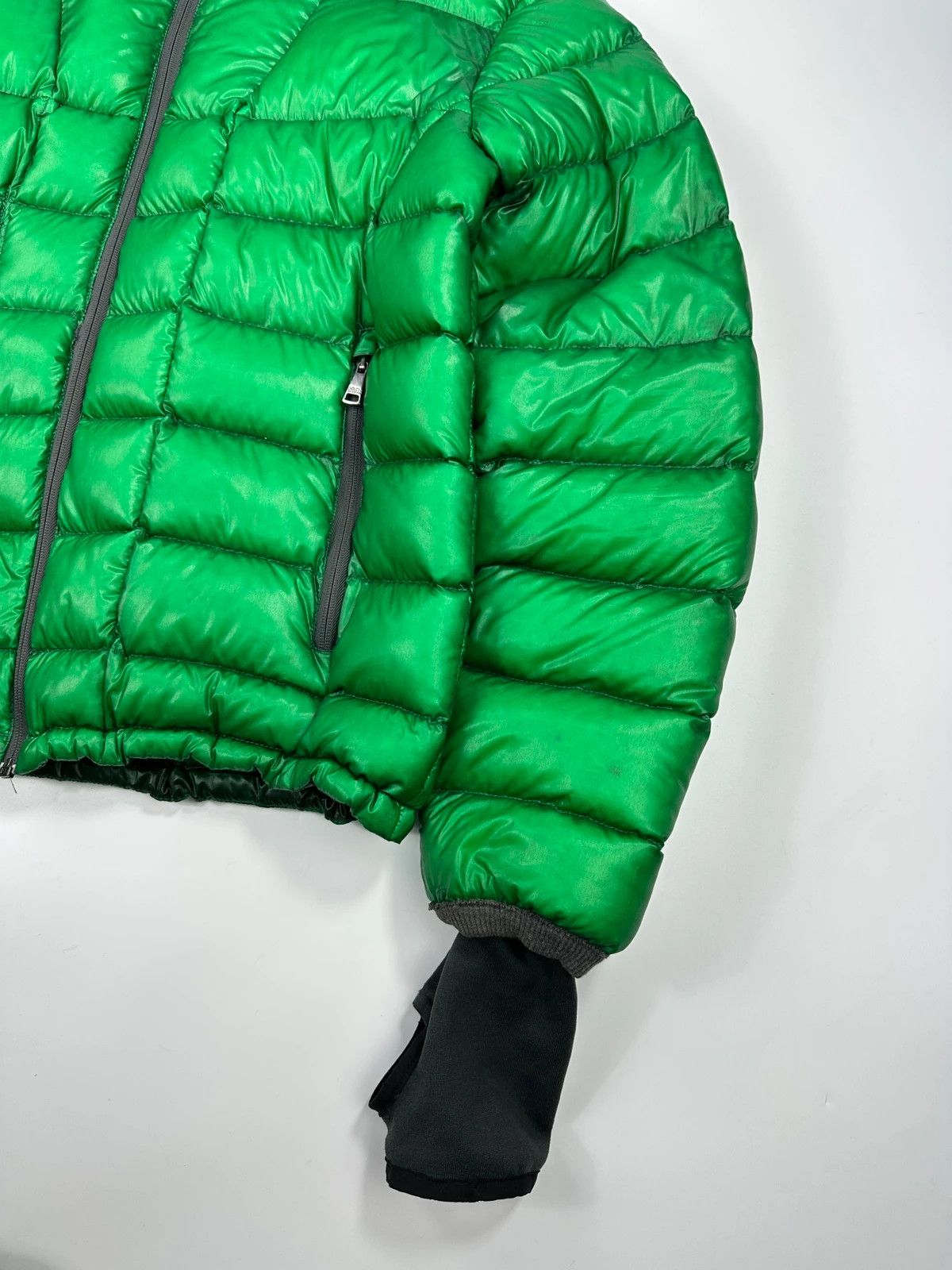 Dolce & Gabbana Dolce & Gabbana Ski Transparent Green Down Puffer Jacket Size US M / EU 48-50 / 2 - 3 Thumbnail
