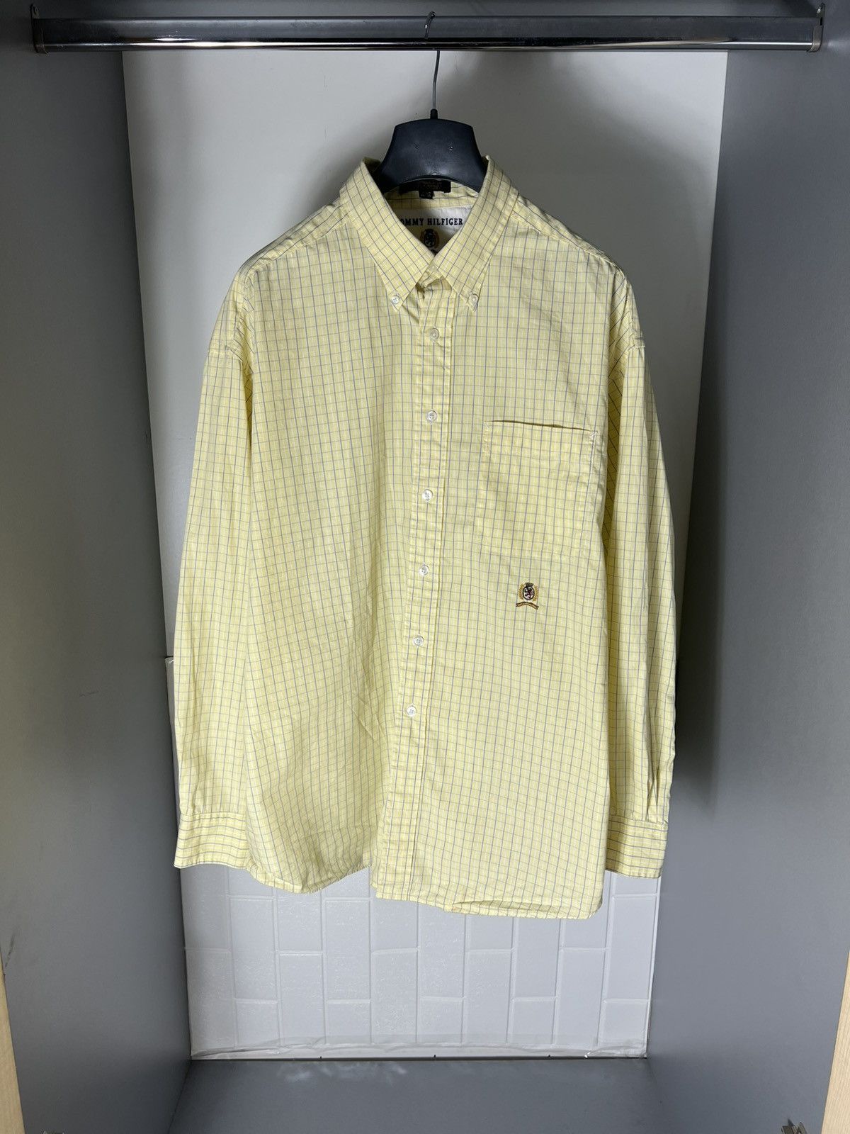 VERY RARE TOMMY HILFIGER JEANS RETRO SHIRT DESIGNER Y2K 90s