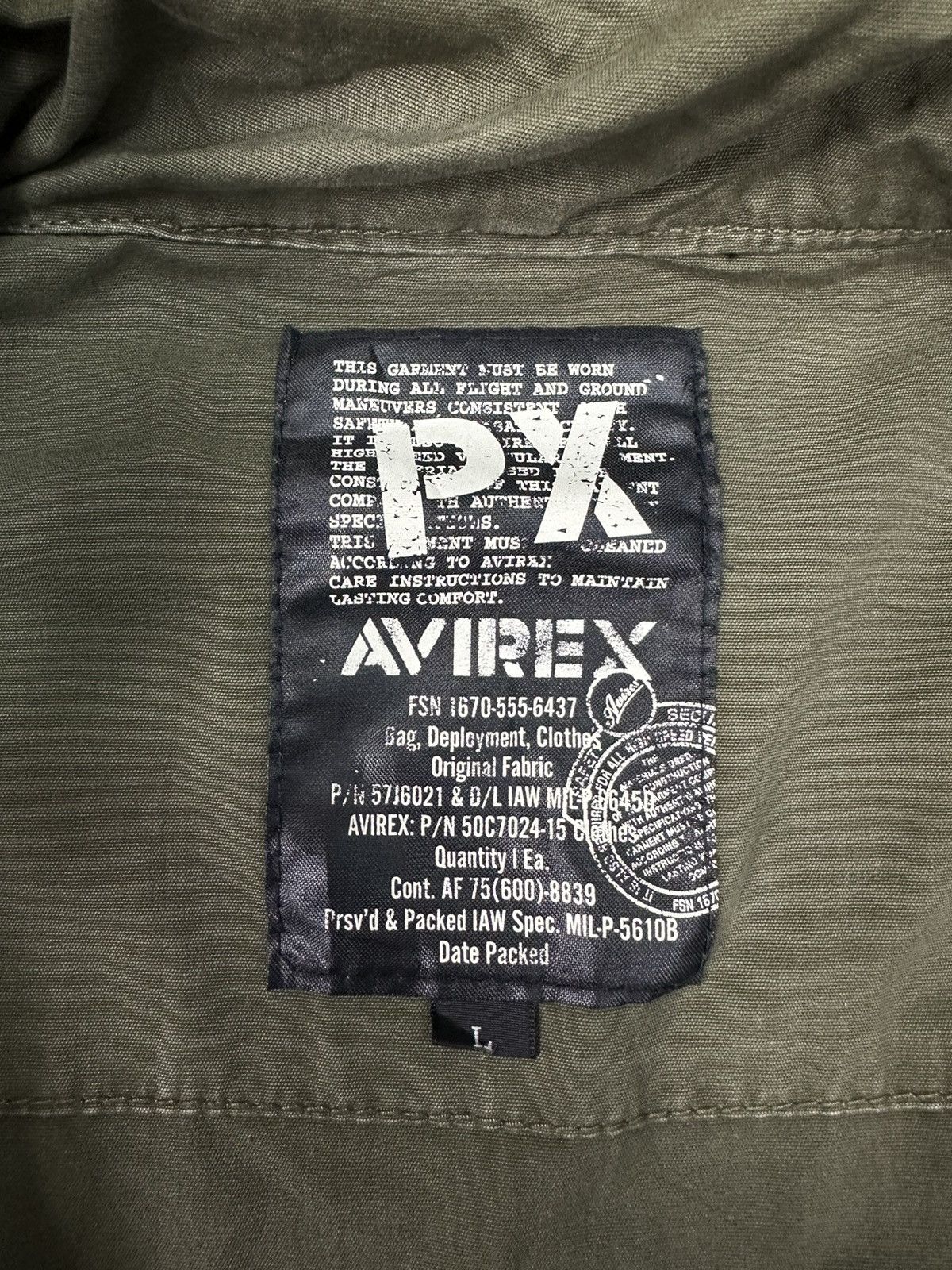 Avirex Vintage Avirex Military Army Utility Jacket Z202 Size US L / EU 52-54 / 3 - 9 Thumbnail