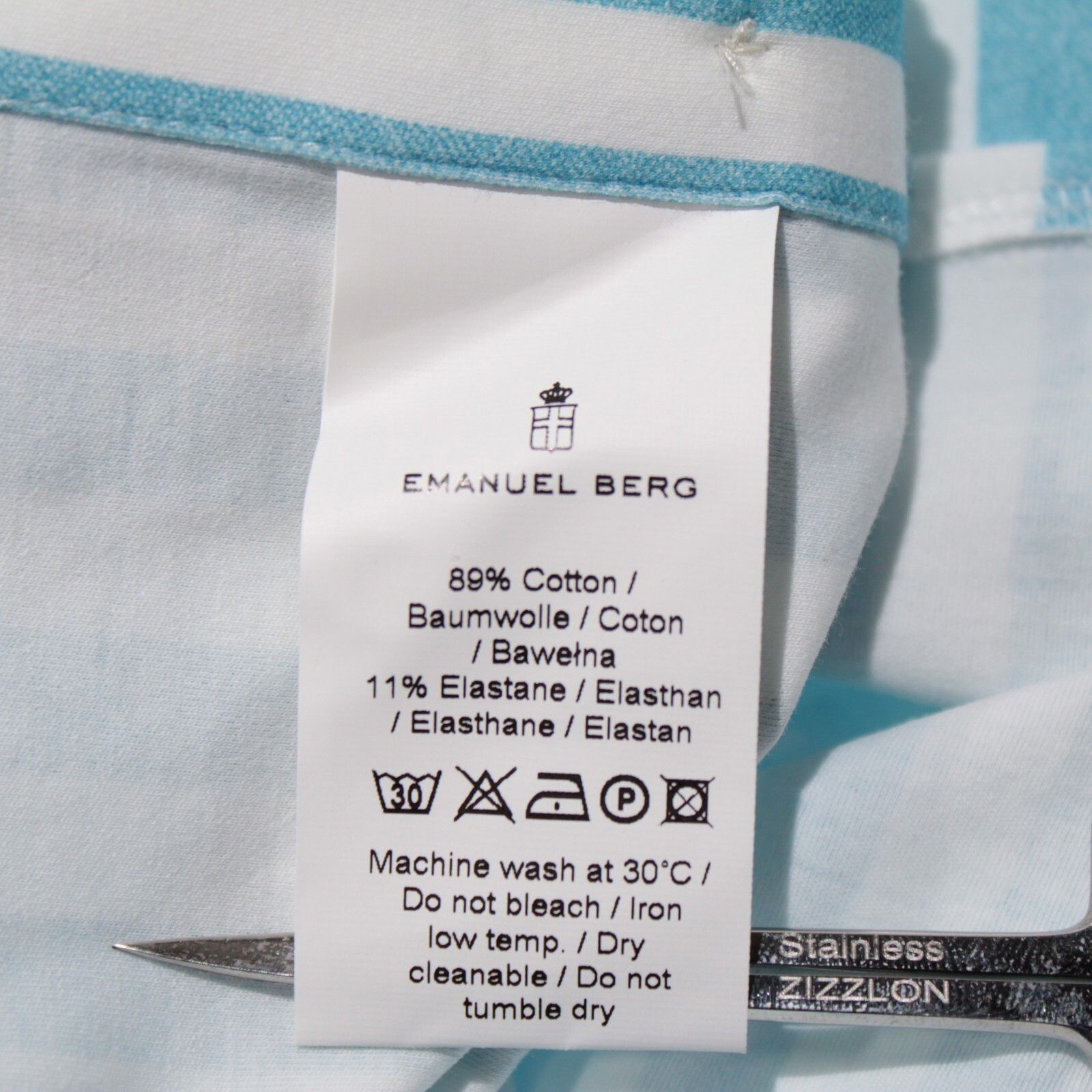Other Emanuel Berg New with tags Shirt Size L US In Blue Size US L / EU 52-54 / 3 - 9 Thumbnail