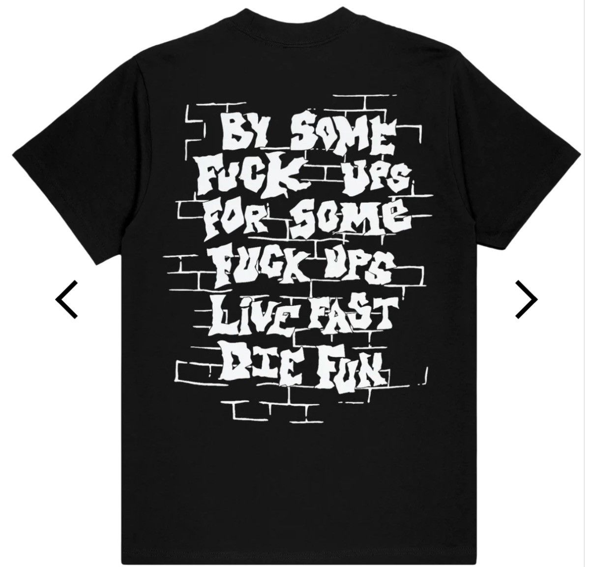 Famous Stars And Straps × Fuck The Population FTP Famous Skull Tee Black size Large Size US L / EU 52-54 / 3 - 5 Thumbnail