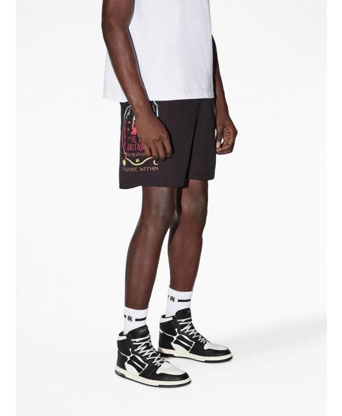 Amiri o1gr1nt0525 Fortune Swim Trunks in Black Size US 34 / EU 50 - 2 Thumbnail
