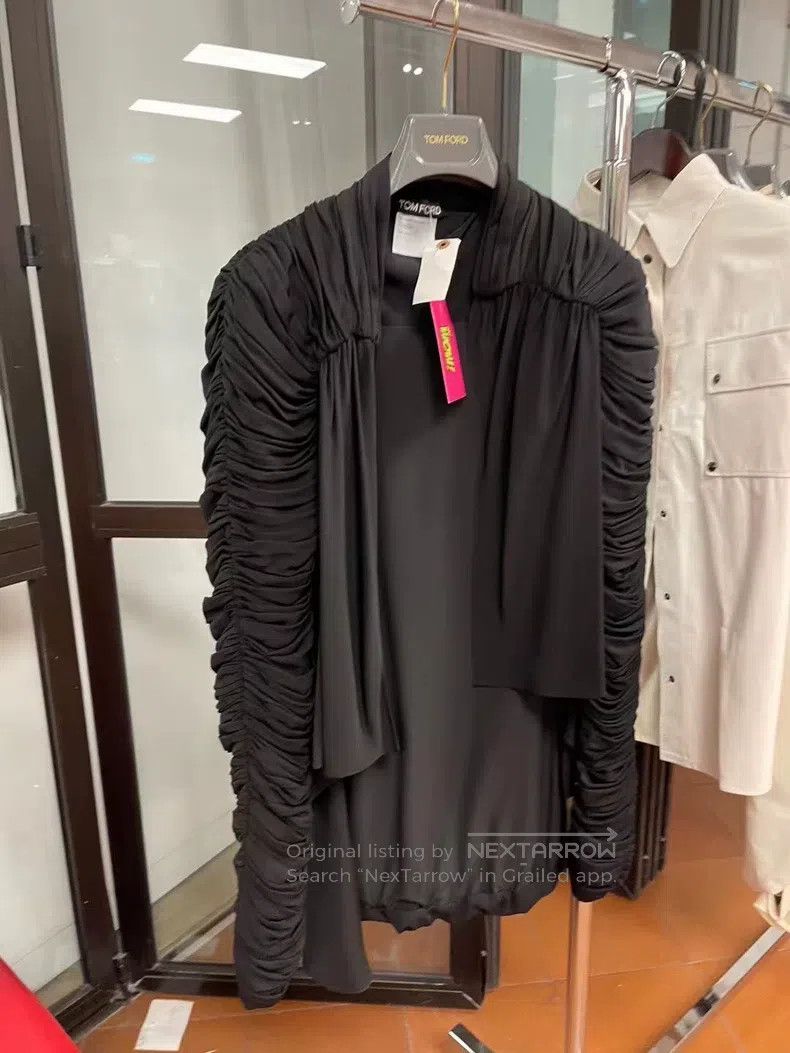 Tom Ford Tom Ford Asymmetrical jacket Size S / US 4 / IT 40 - 1 Thumbnail