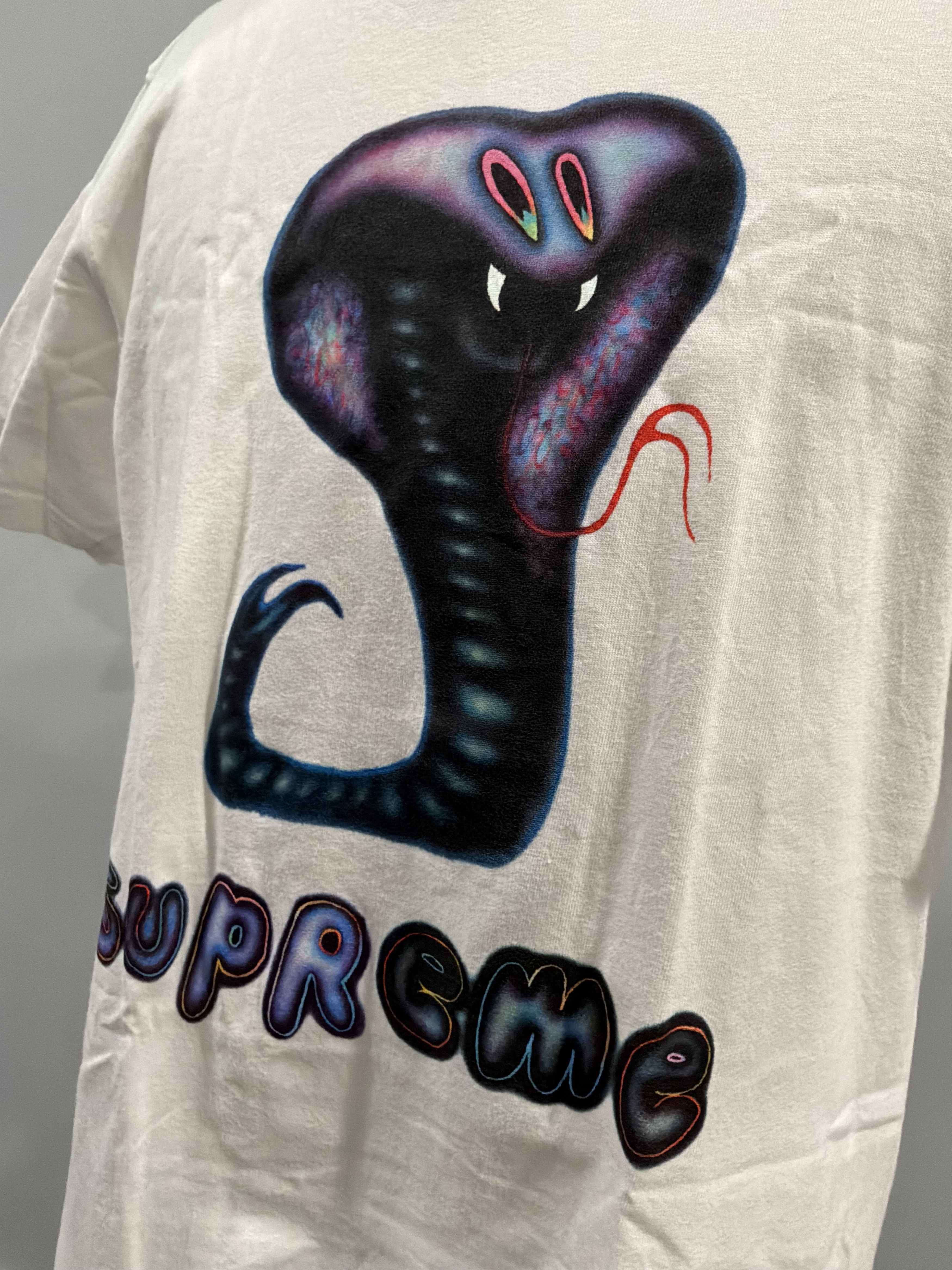 Supreme SS21 Snake Tee DS Size US M / EU 48-50 / 2 - 2 Thumbnail