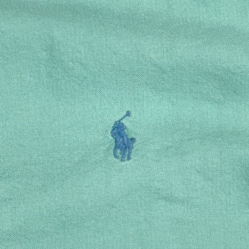 Ralph Lauren Ralph Lauren Shirt Adult XL Green Classic Fit Preppy Pony Logo Cotton Size US XL / EU 56 / 4 - 4 Thumbnail
