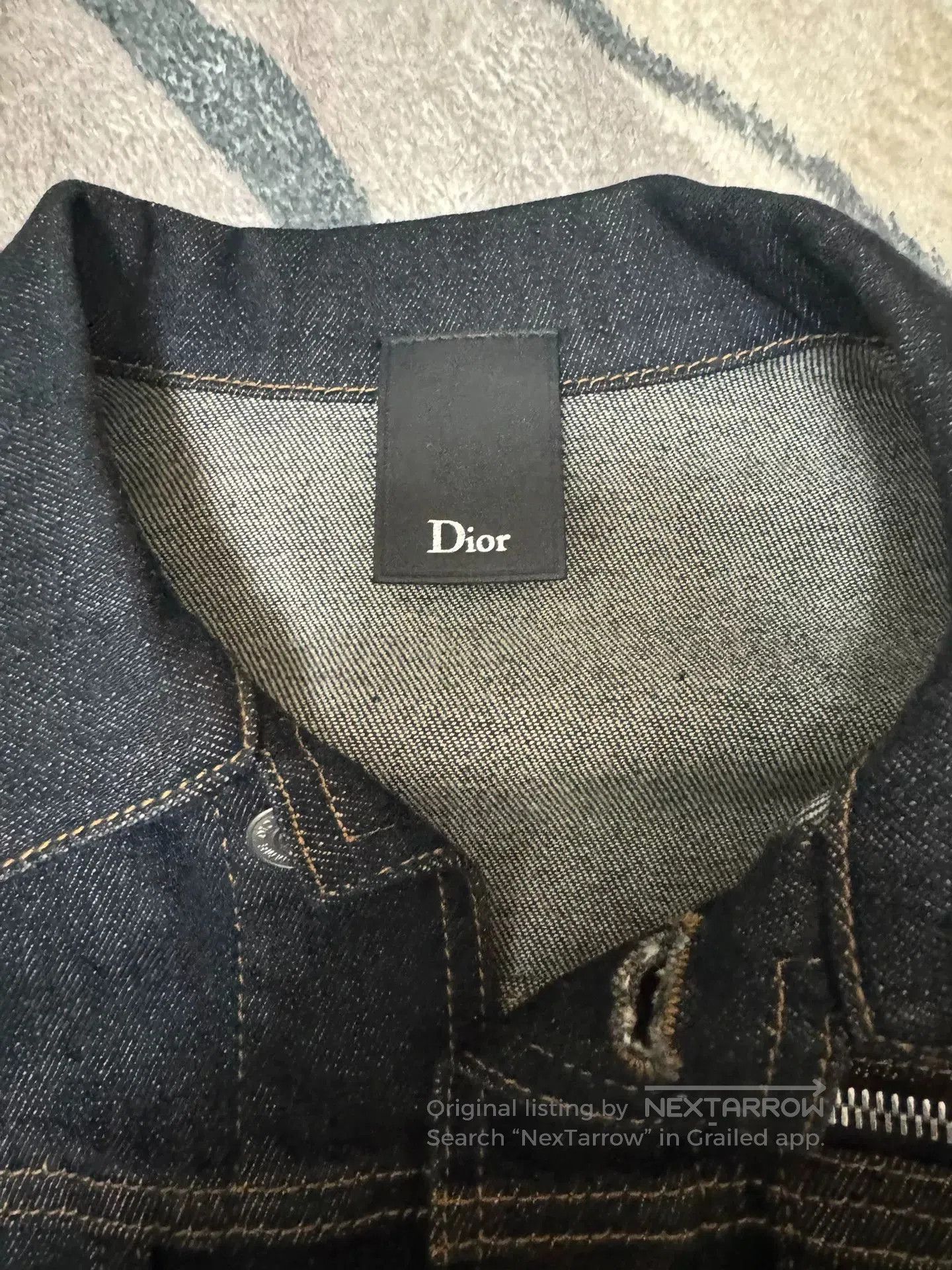 Dior Diorhomme Men's Denim Jacket. Size US S / EU 44-46 / 1 - 2 Thumbnail