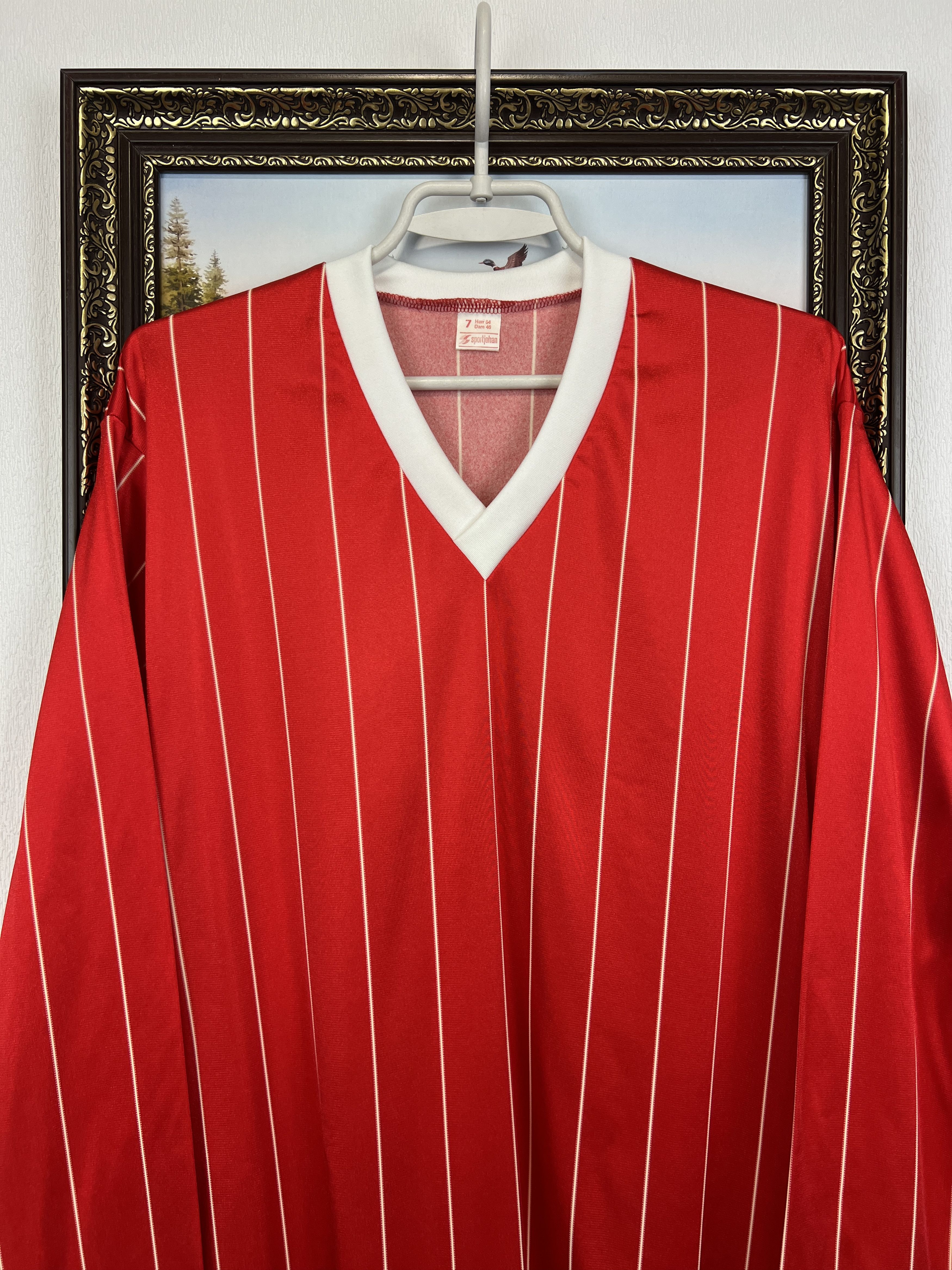 Vintage 70's Denmark Football Template Shirt Long Sleeve Jersey Size US L / EU 52-54 / 3 - 2 Thumbnail