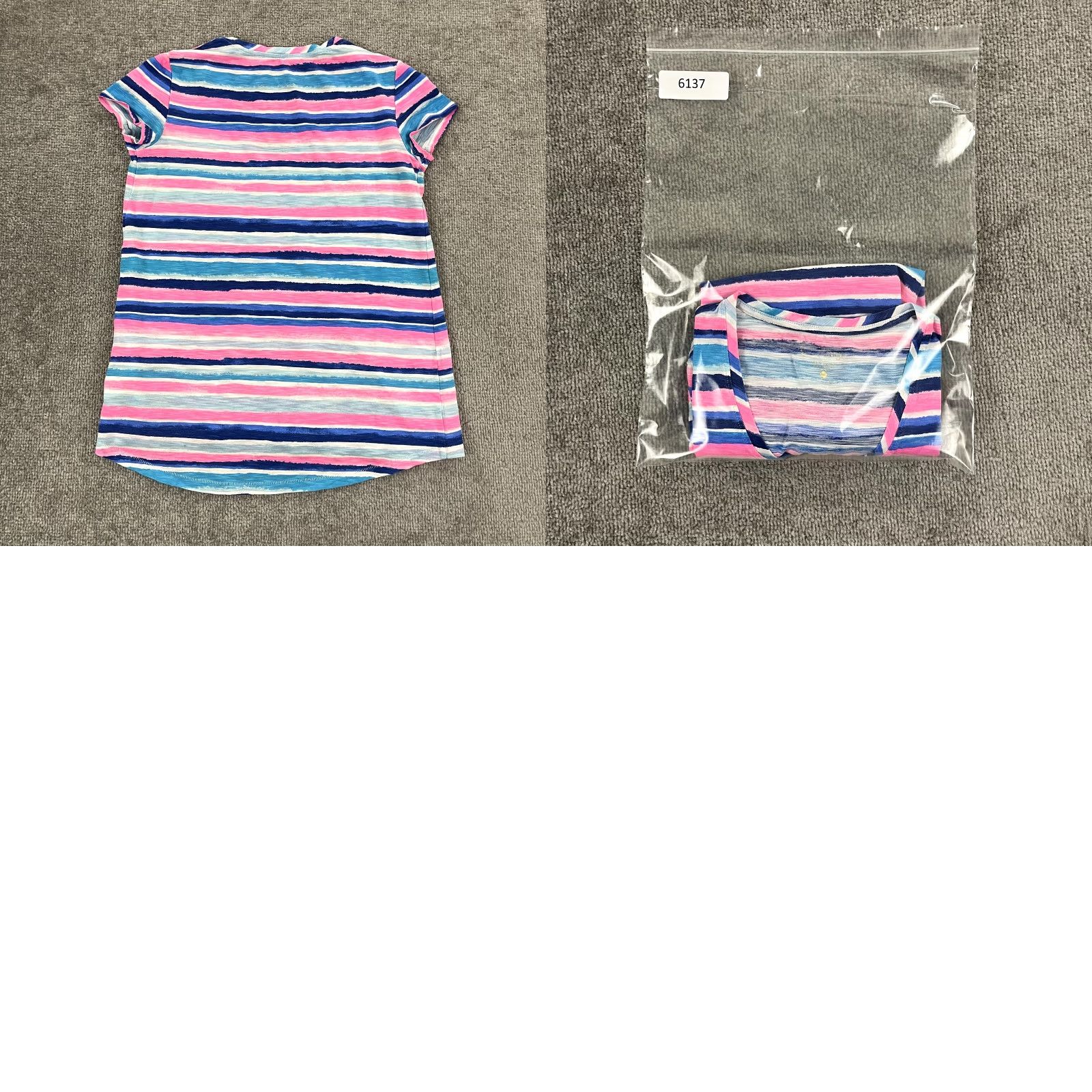 Lilly Pulitzer Lilly Pulitzer Top Womens 2XS Etta V Neck Shirt Multicolor Striped Preppy Shirt Womens 2XS V-Neck Striped Multicolor Lilly Pulitzer Size XXS / US 00 / IT 34 - 8 Thumbnail